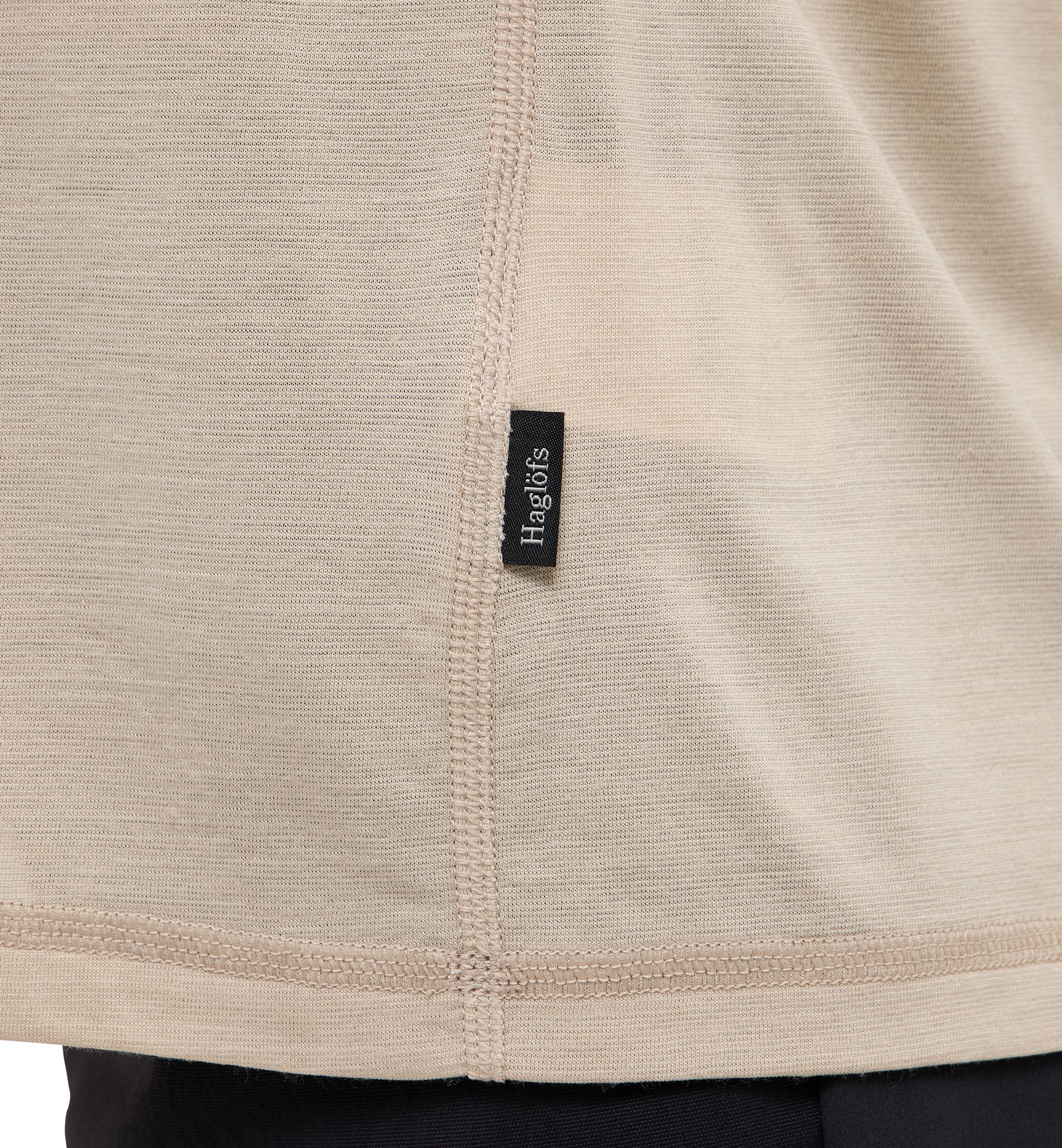 Kaise Wool LS Tee Women Chalk Beige