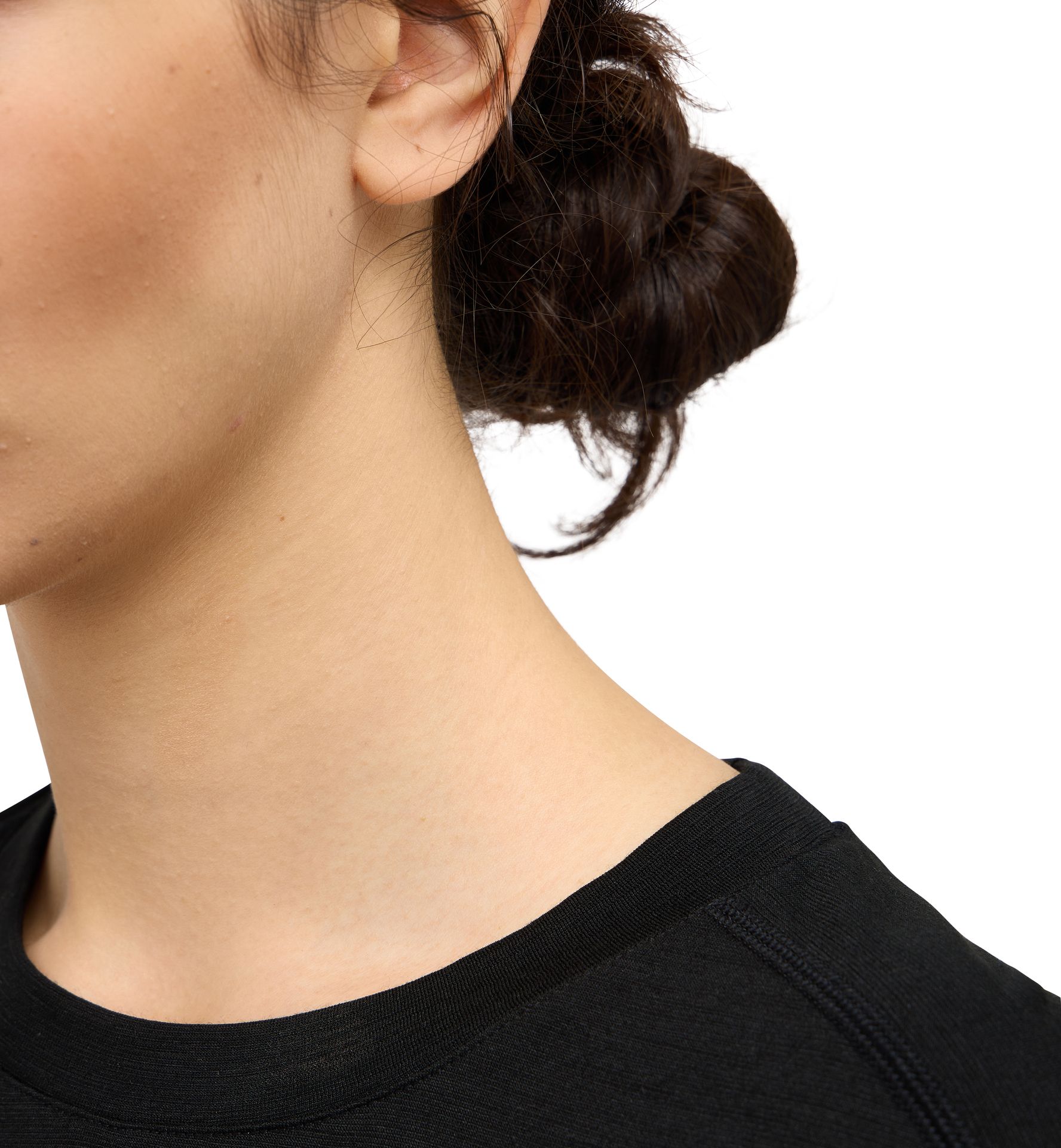 Kaise Wool Tee Women True Black