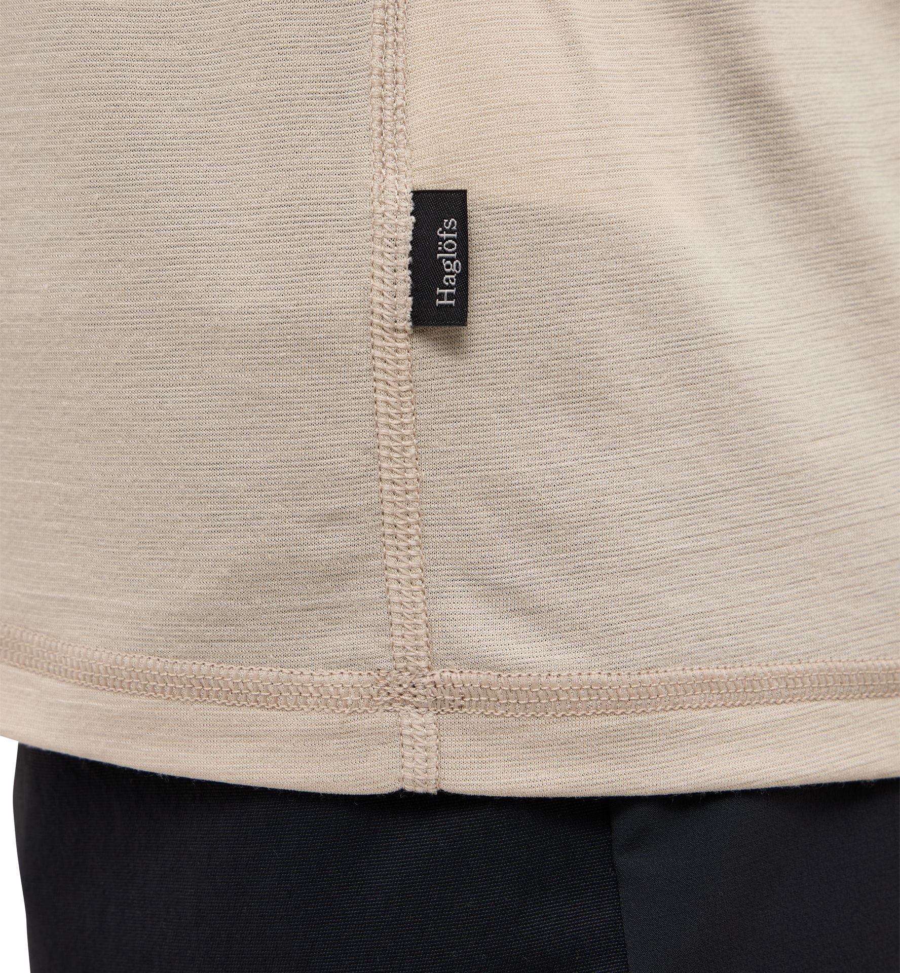 Kaise Wool Tee Women Chalk Beige