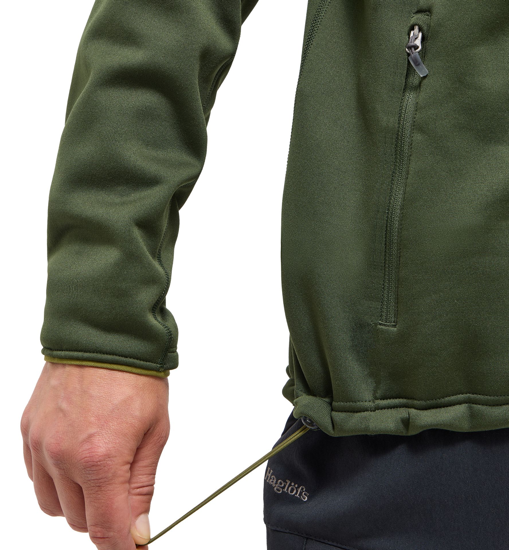 Magma Mid Hood Men Seaweed Green