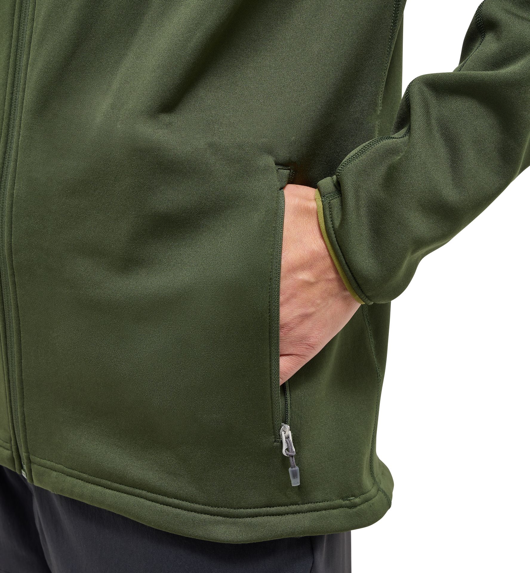 Magma Mid Hood Men Seaweed Green