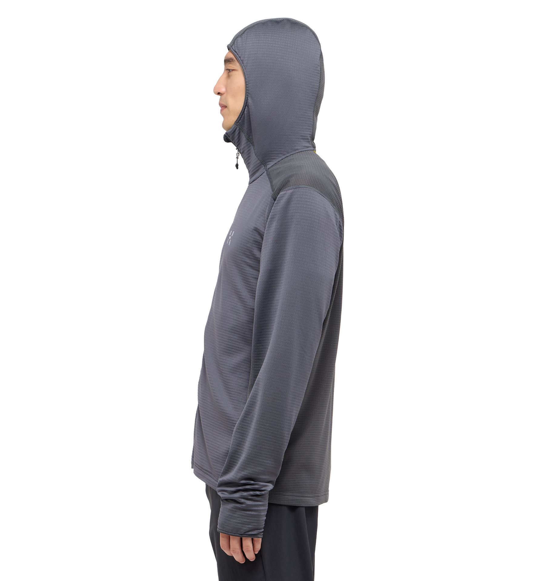L.I.M Mid Multi II Hood Men Magnetite