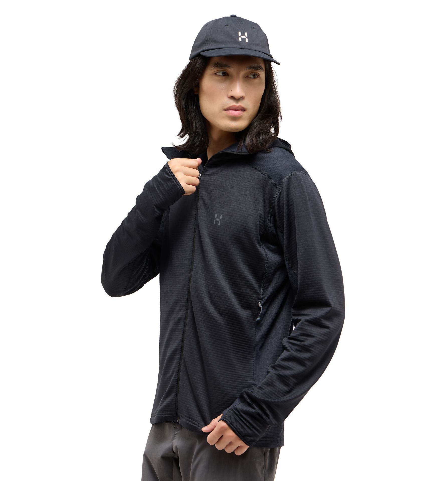 L.I.M Mid Multi II Hood Men True Black