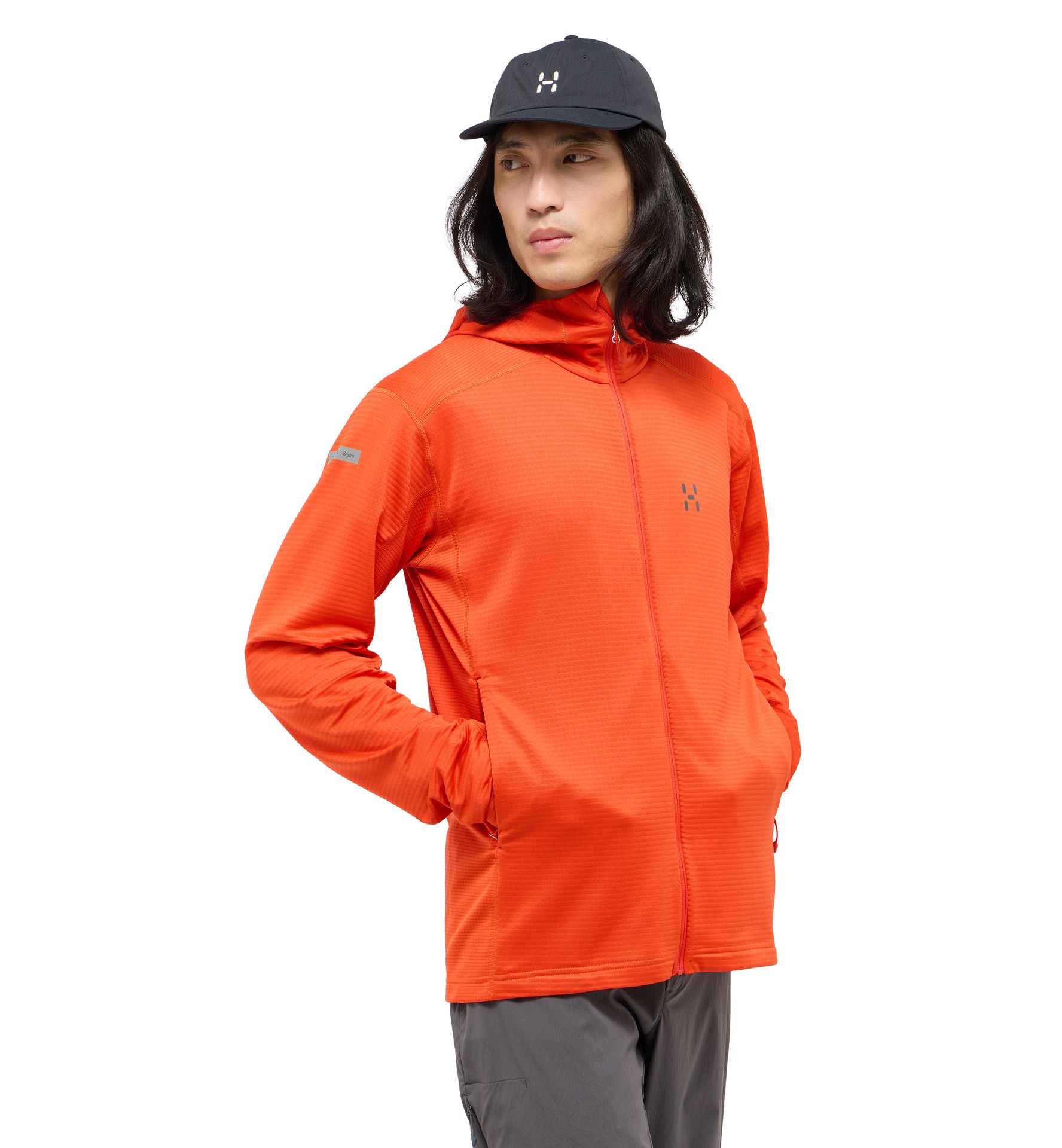 L.I.M Mid Multi II Hood Men Habanero