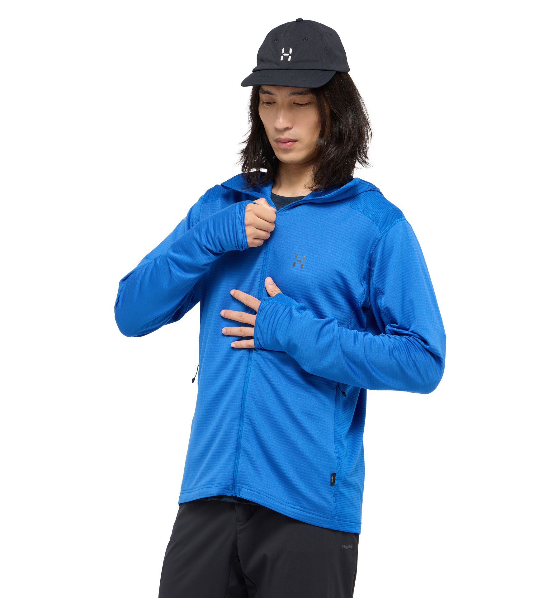 L.I.M Mid Multi II Hood Men Electric Blue