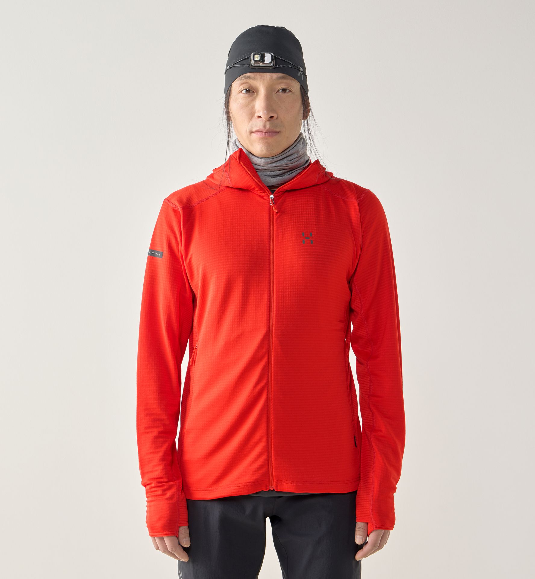 L.I.M Mid Multi II Hood Men Tech Red