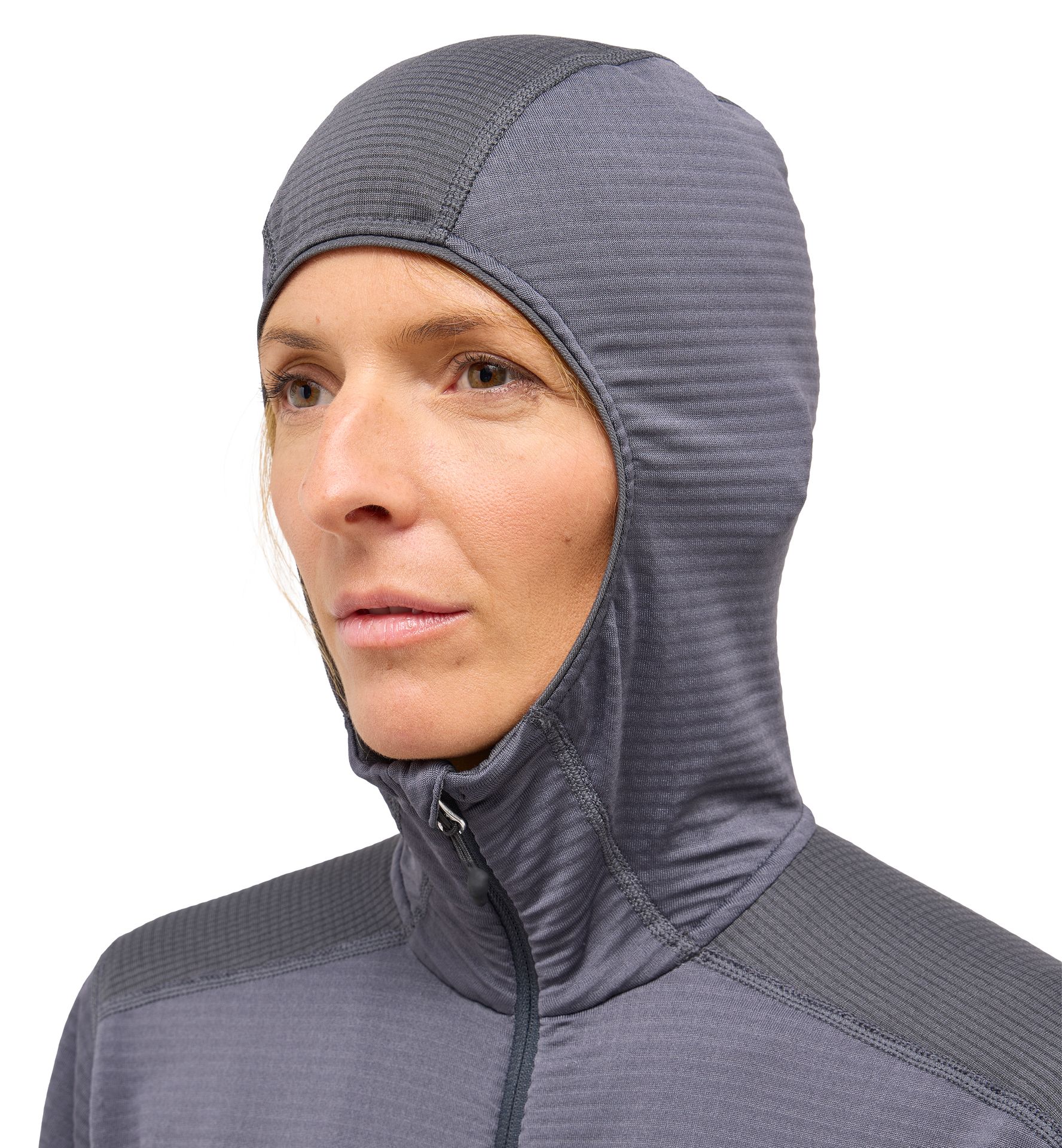 L.I.M Mid Multi II Hood Women Magnetite