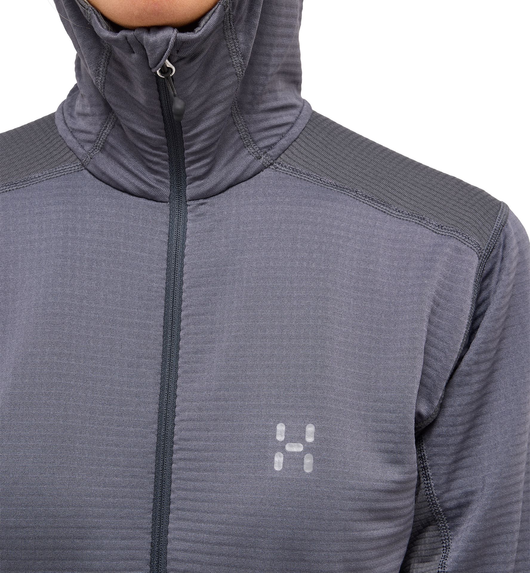 L.I.M Mid Multi II Hood Women Magnetite