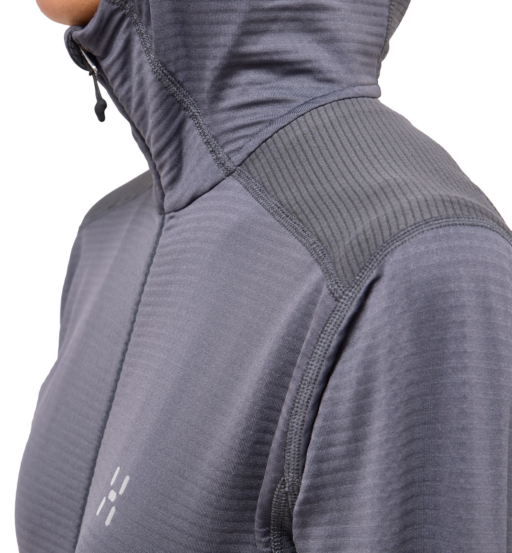 L.I.M Mid Multi II Hood Women Magnetite