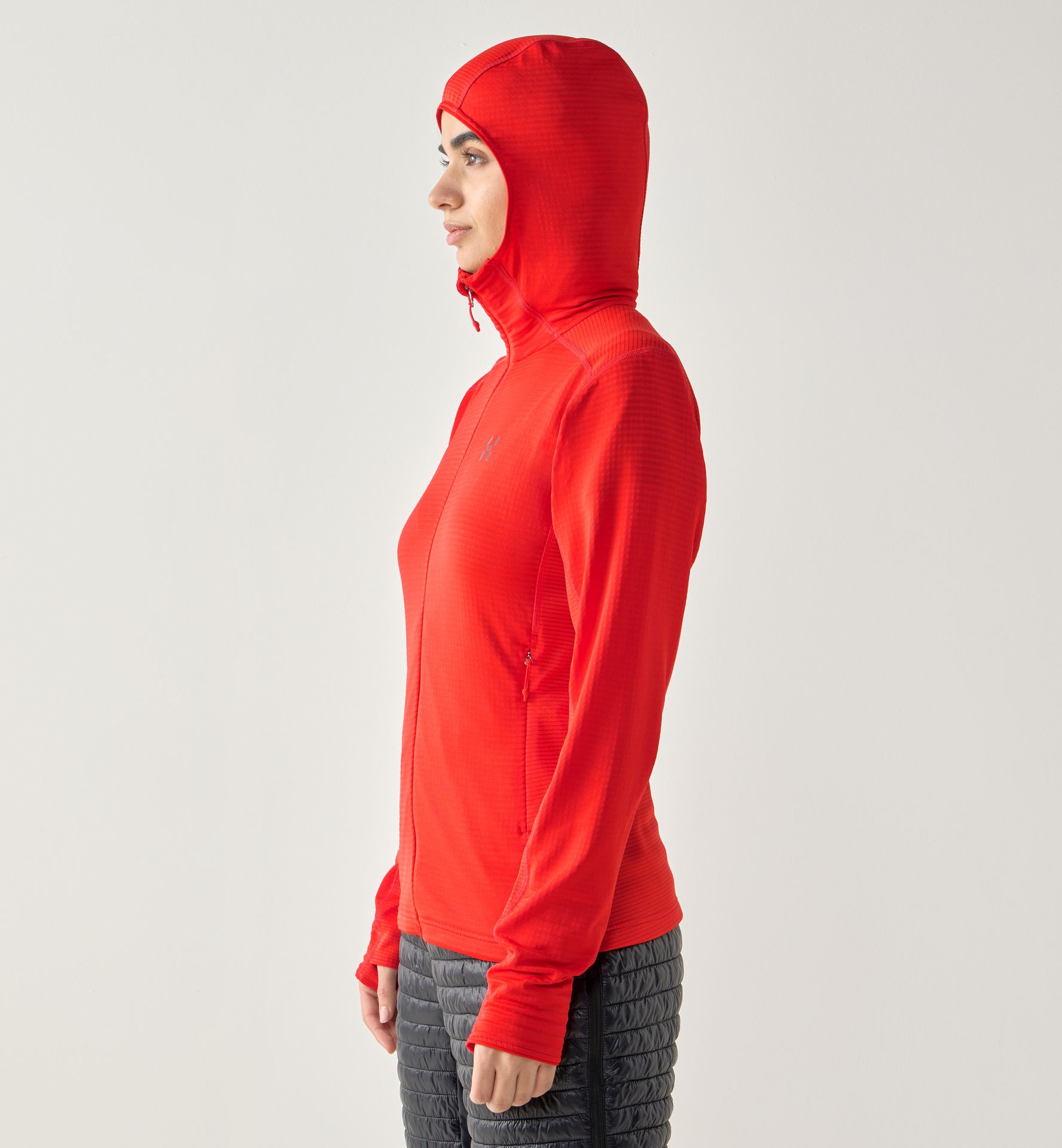 L.I.M Mid Multi II Hood Women Tech Red