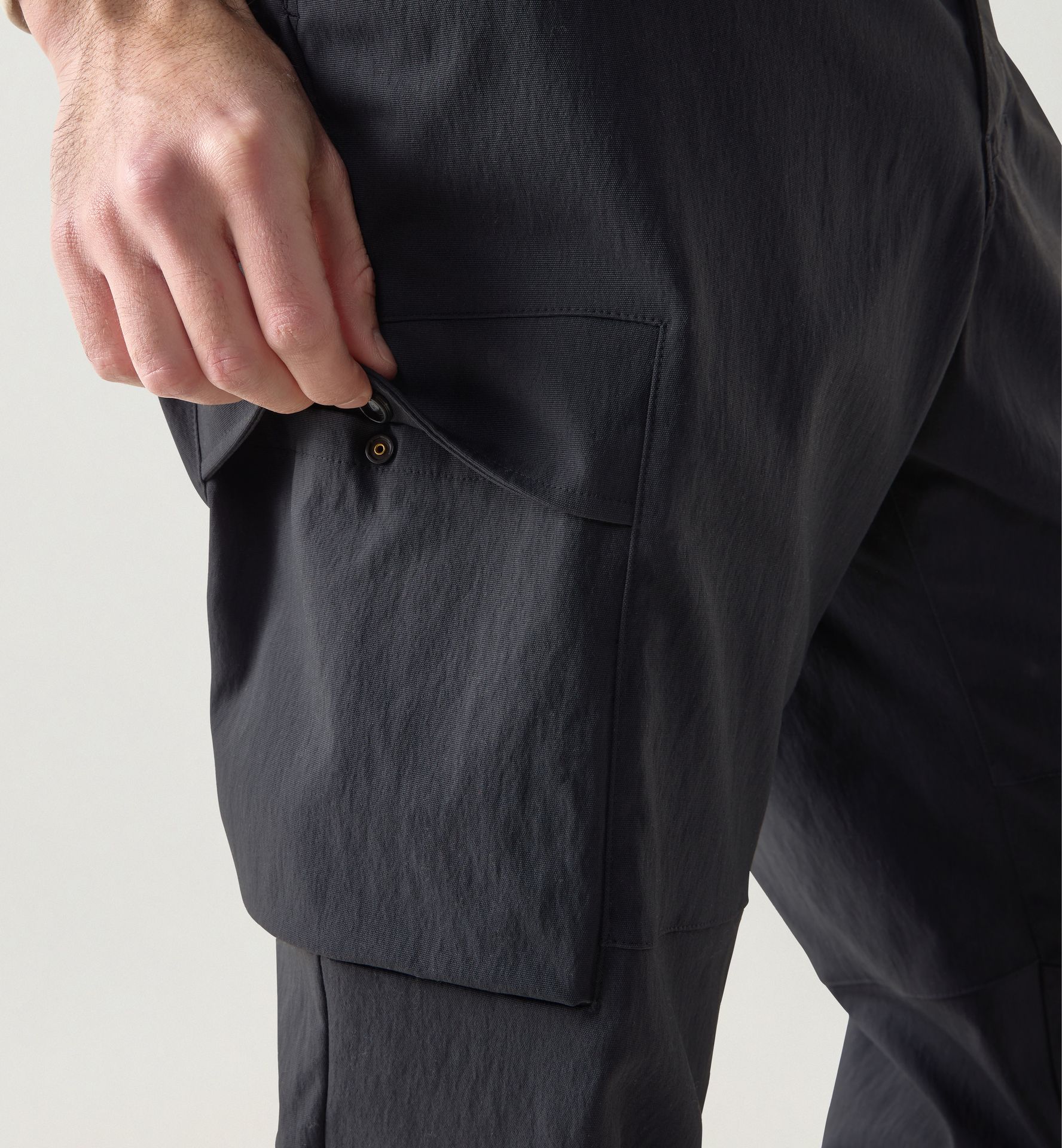 Hede Cargo Pant Men True Black