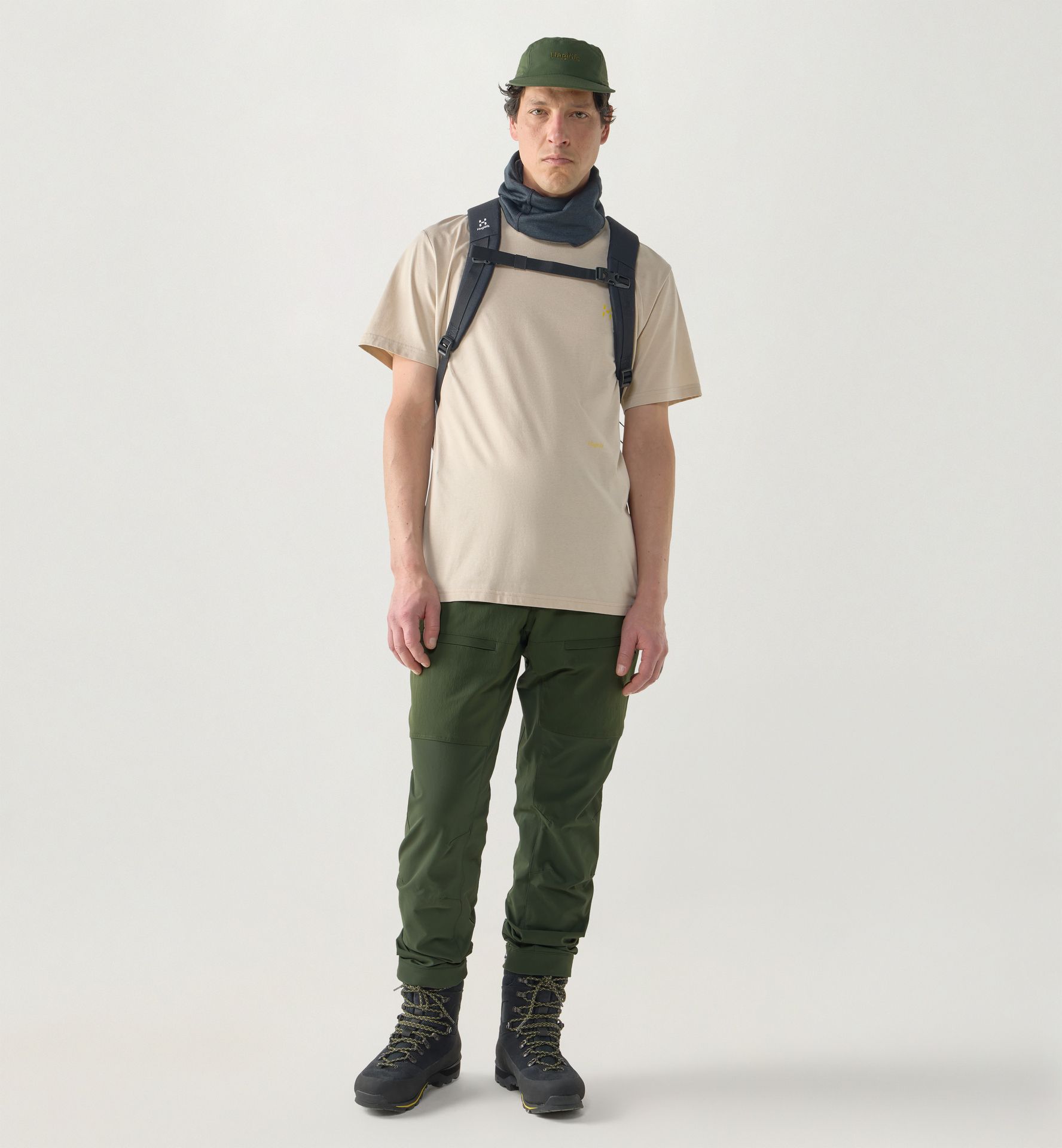 Alert Mid Pant Men Seaweed Green