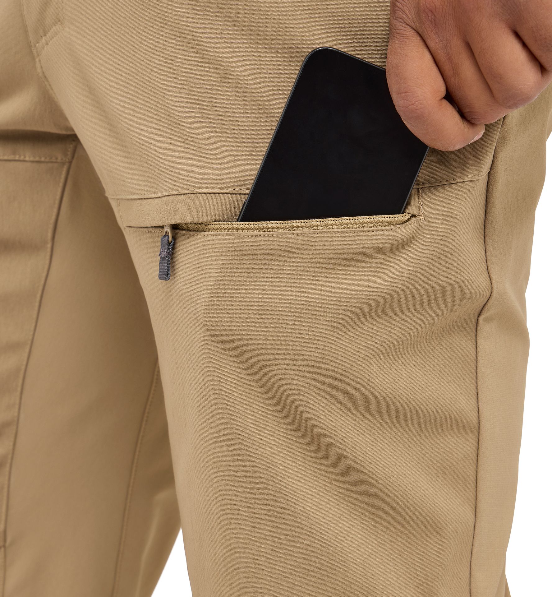 Alert Mid Pant Men Oak Brown