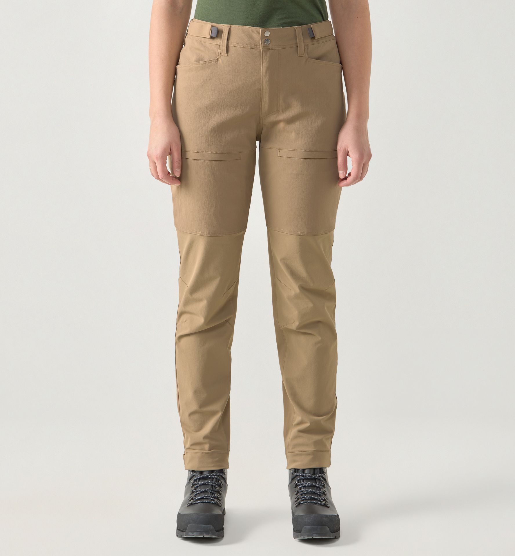 Alert Mid Pant Women Oak Brown