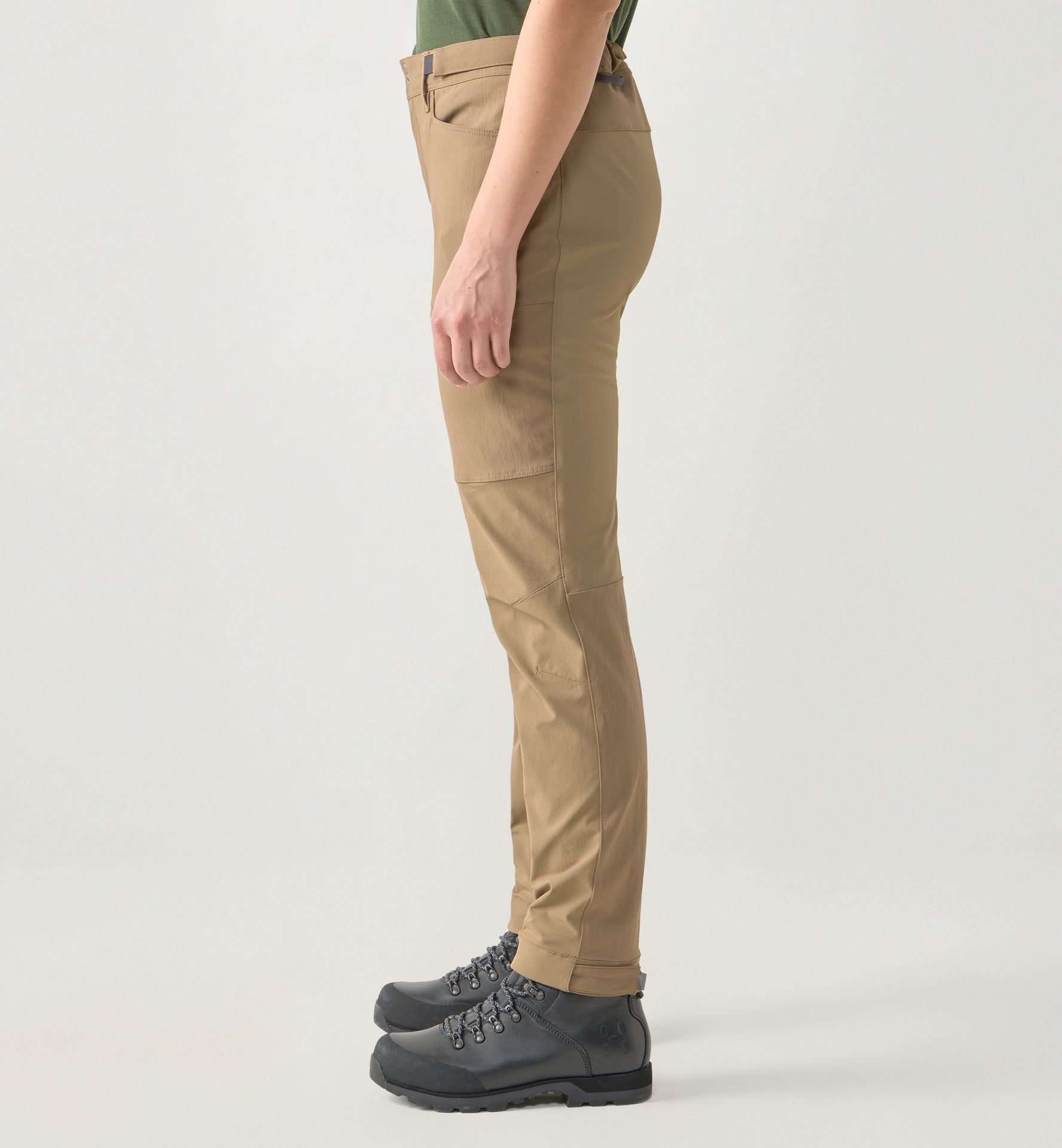 Alert Mid Pant Women Oak Brown
