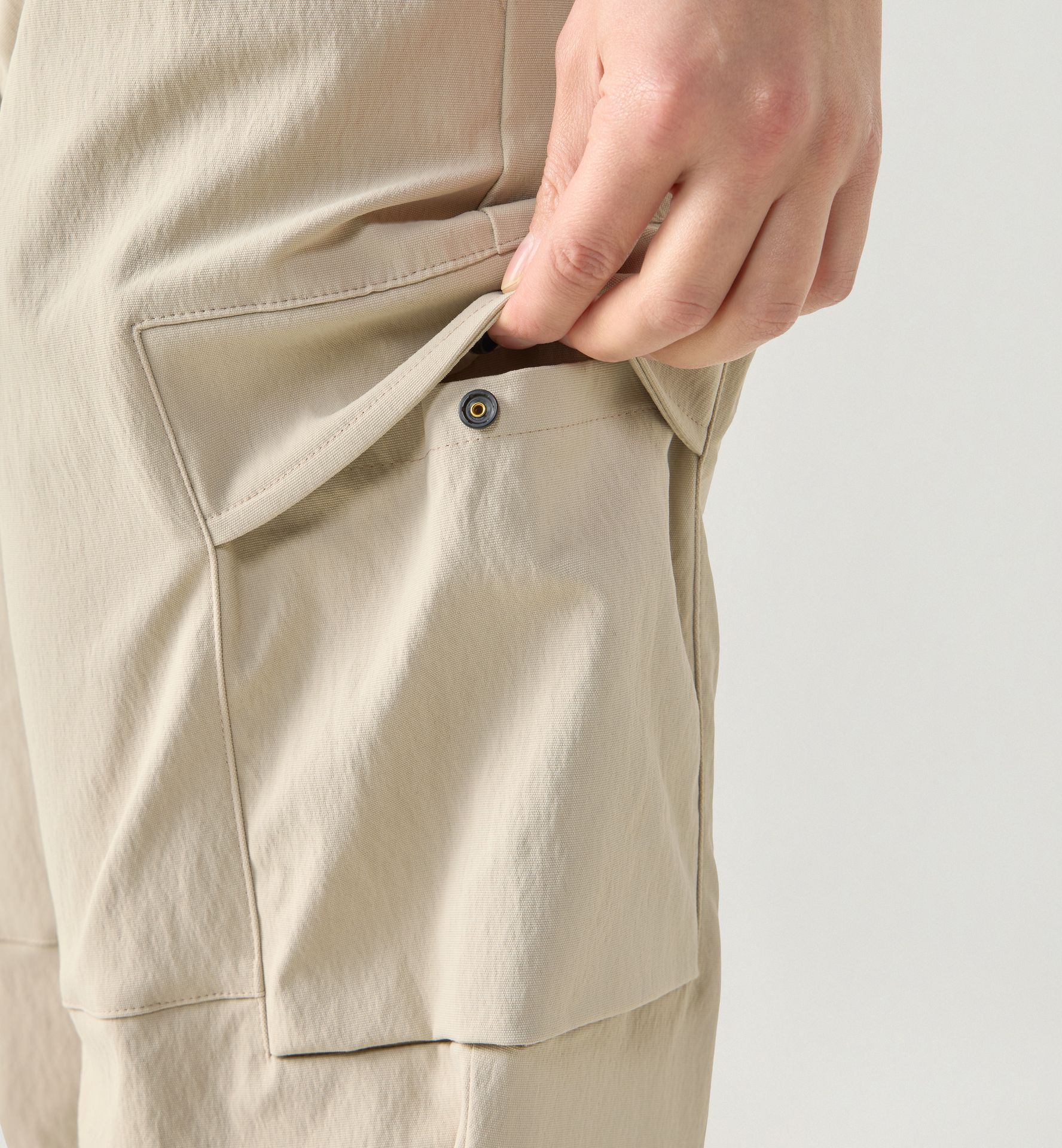 Hede Cargo Pant Women Chalk Beige