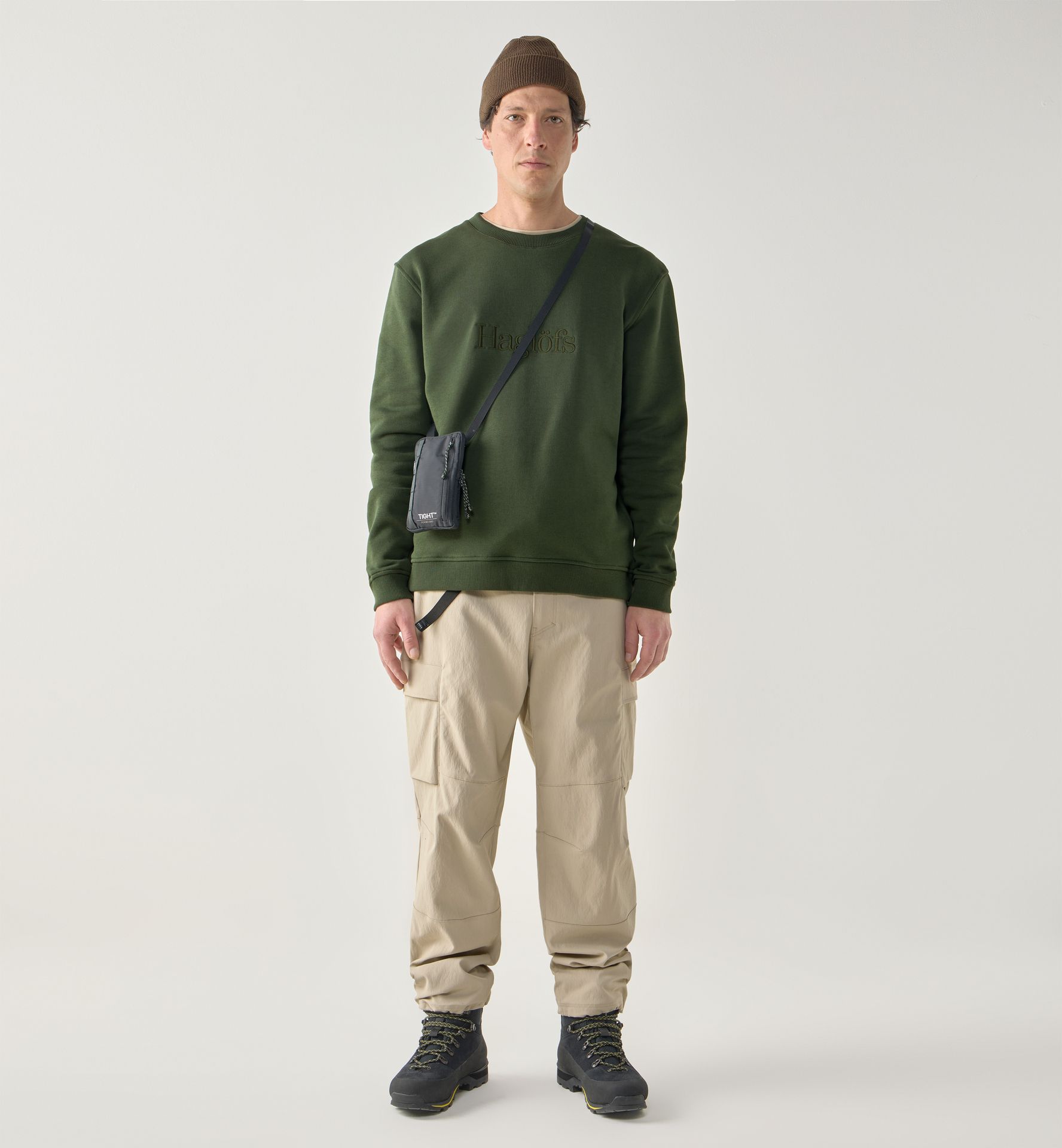 Haglöfs Crewneck Men Seaweed Green