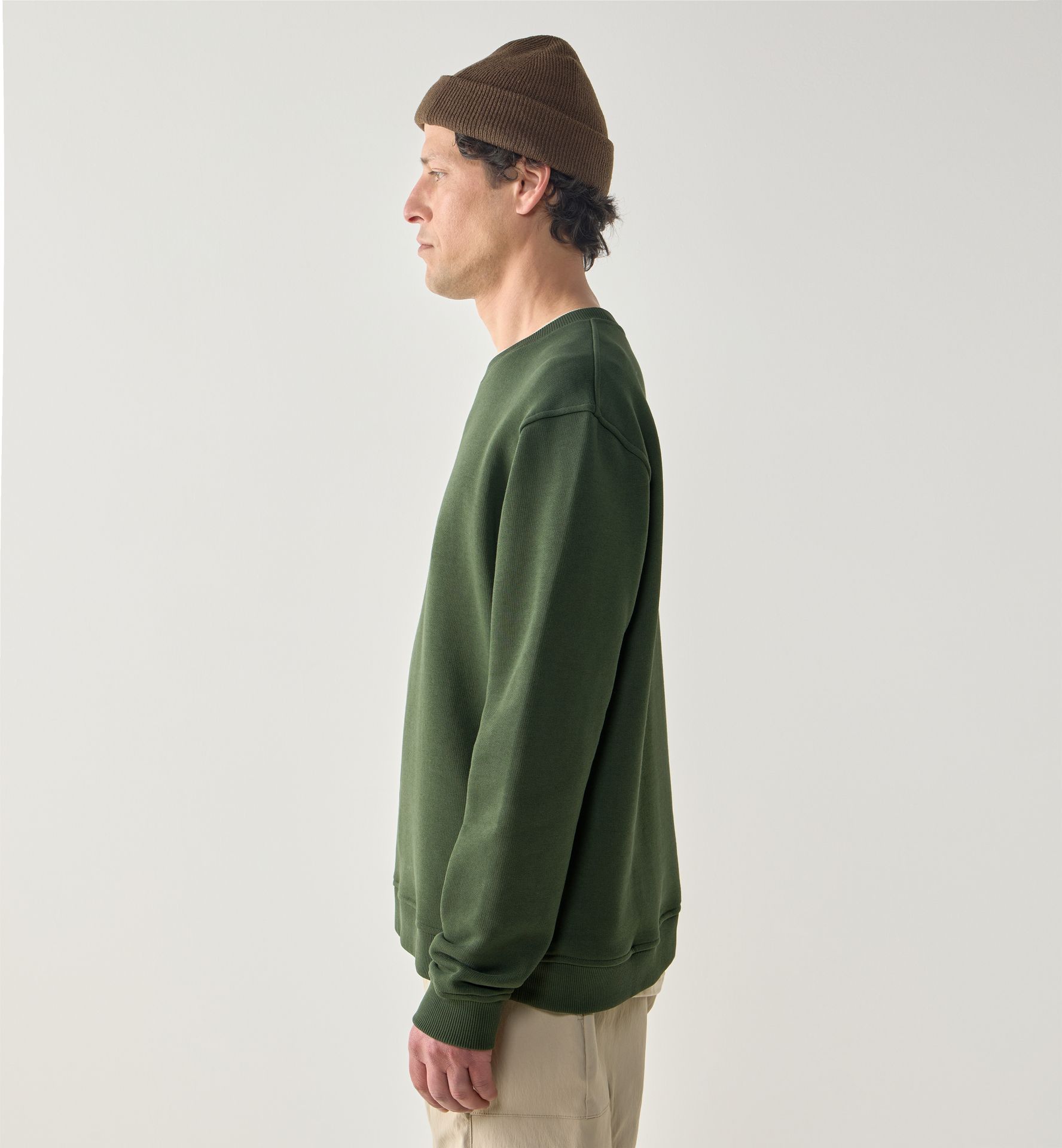 Haglöfs Crewneck Men Seaweed Green