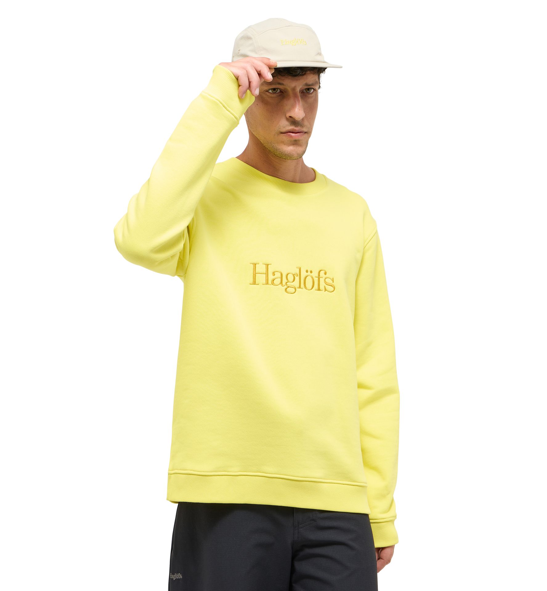 Haglöfs Crewneck Men Pale Yellow