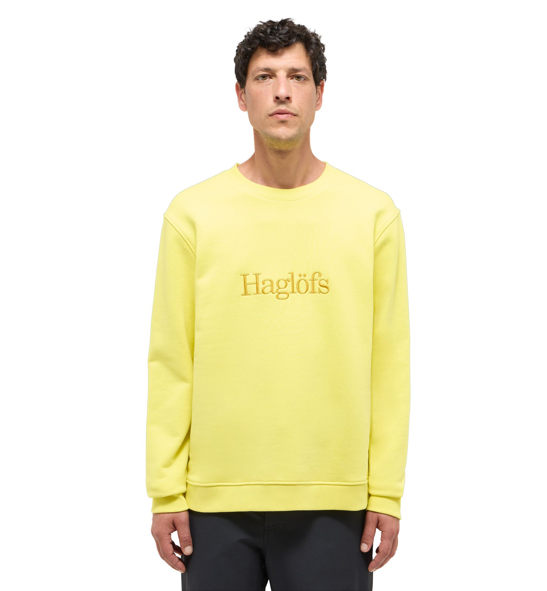 Haglöfs Crewneck Men Pale Yellow