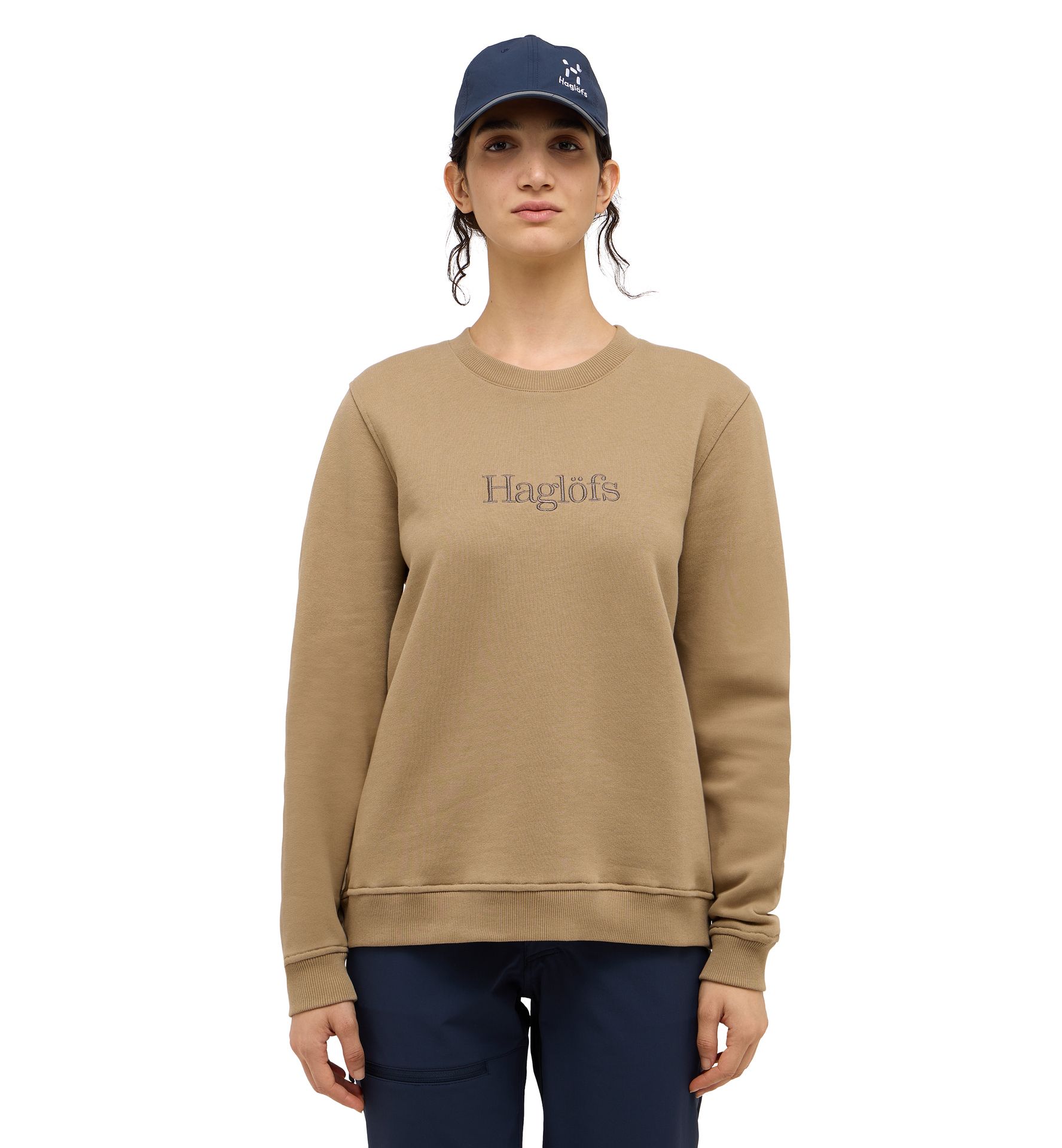 Haglöfs Crewneck Women Oak Brown