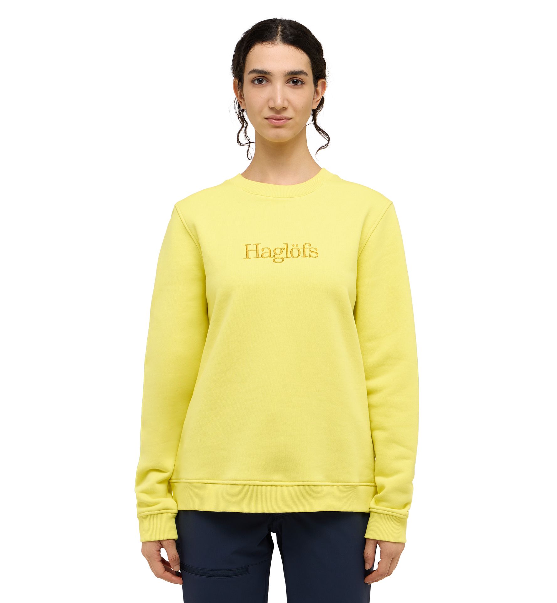 Haglöfs Crewneck Women Pale Yellow