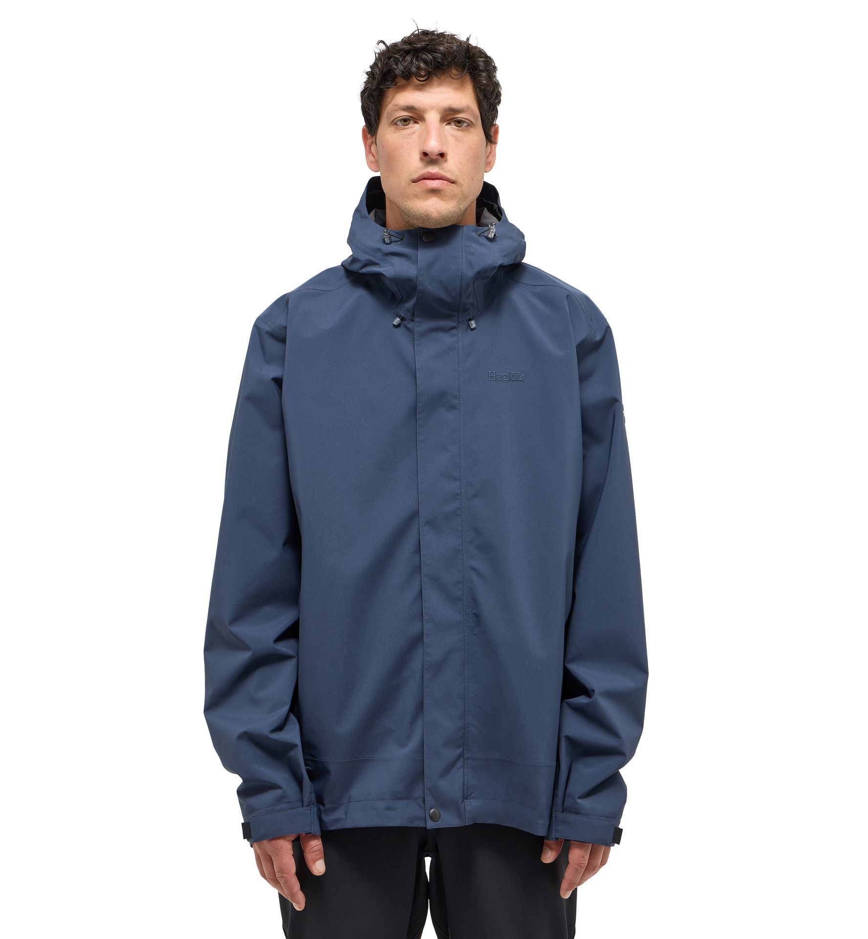 Breeze Proof Jacket Men Tarn Blue