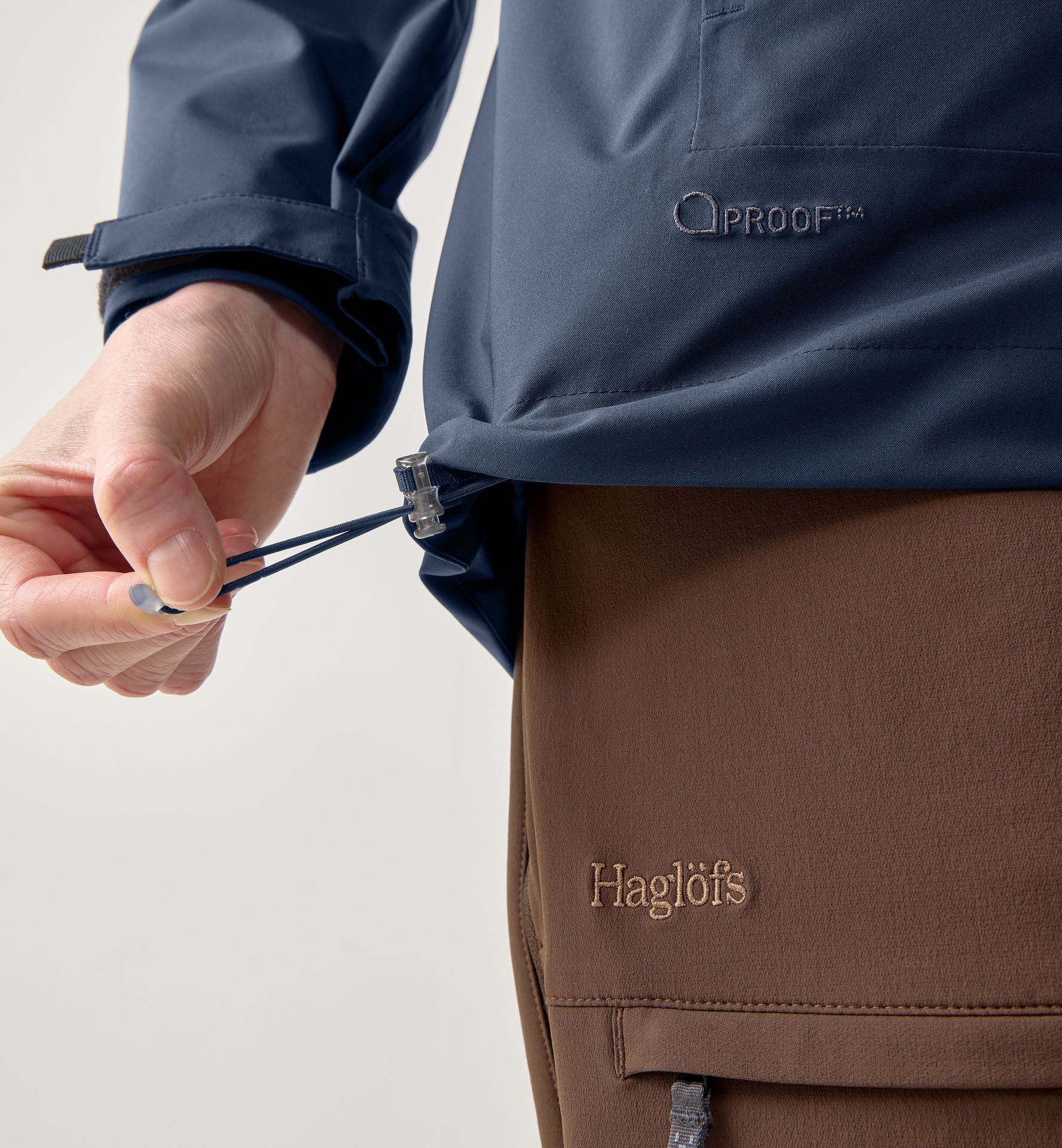 Breeze Proof Jacket Women Tarn Blue