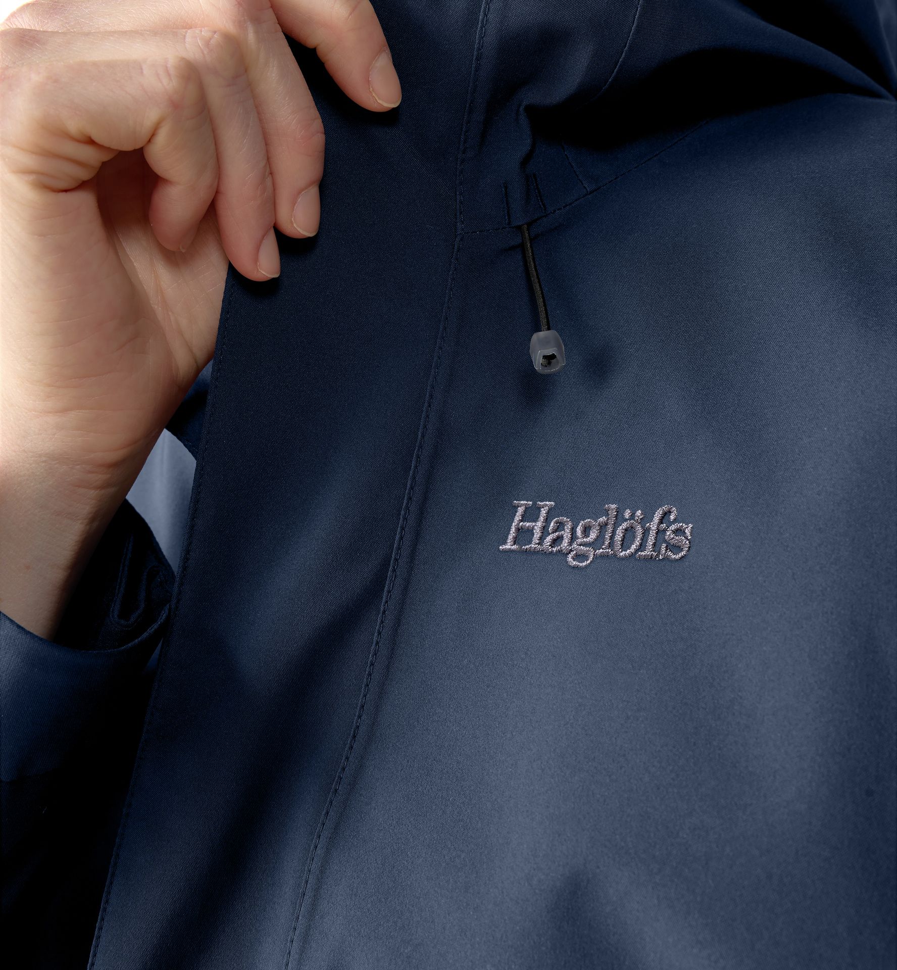 Breeze Proof Jacket Women Tarn Blue