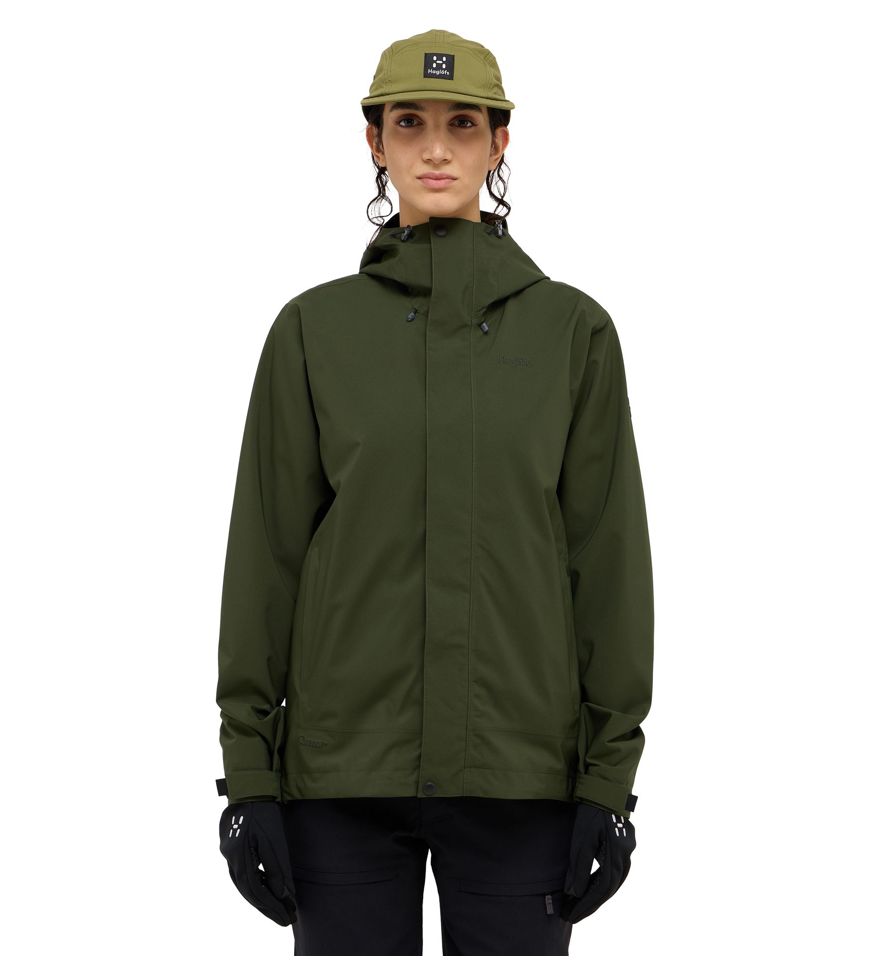 Breeze Proof Jacket Women Seaweed Green