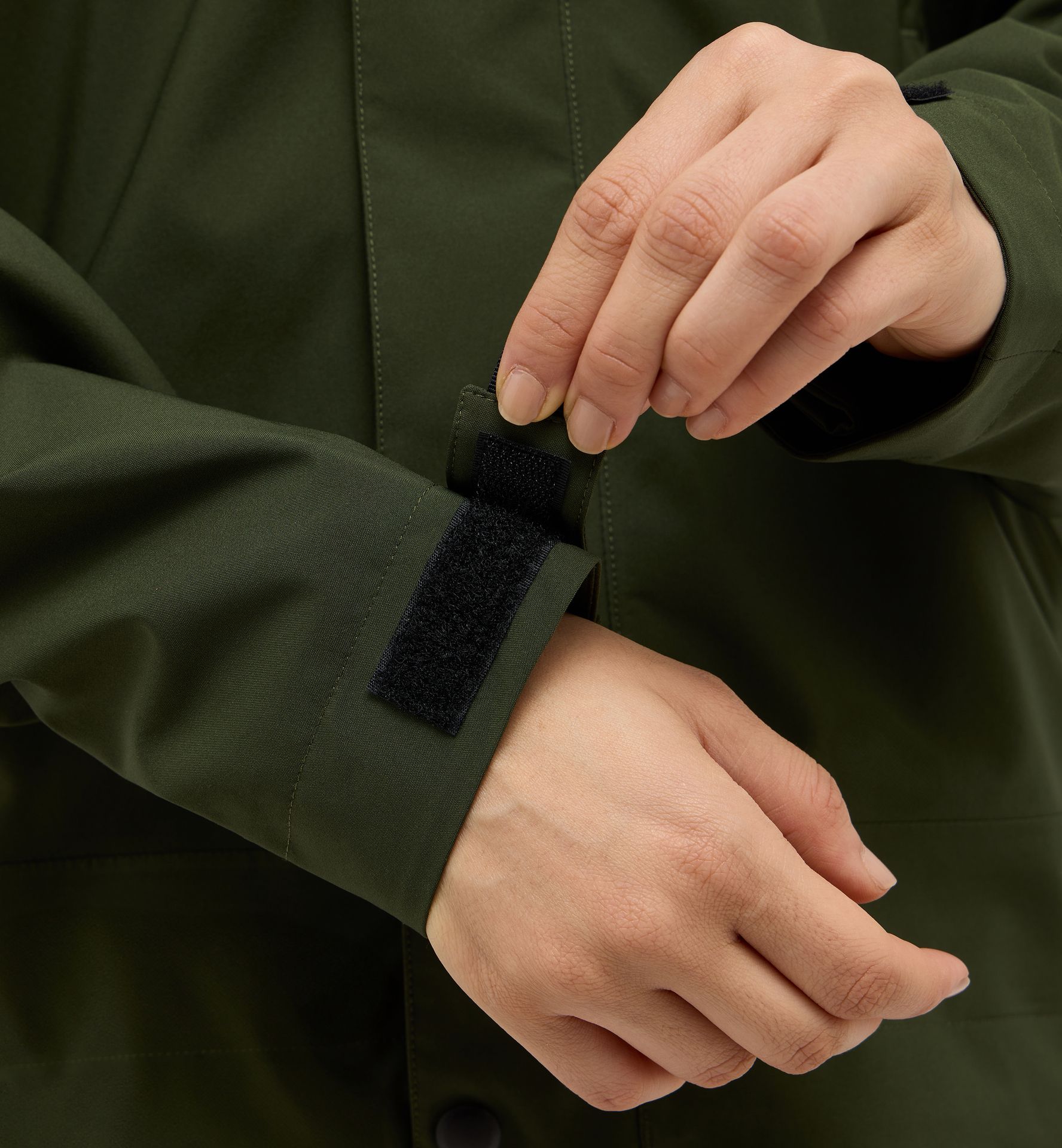 Breeze Proof Jacket Women Seaweed Green