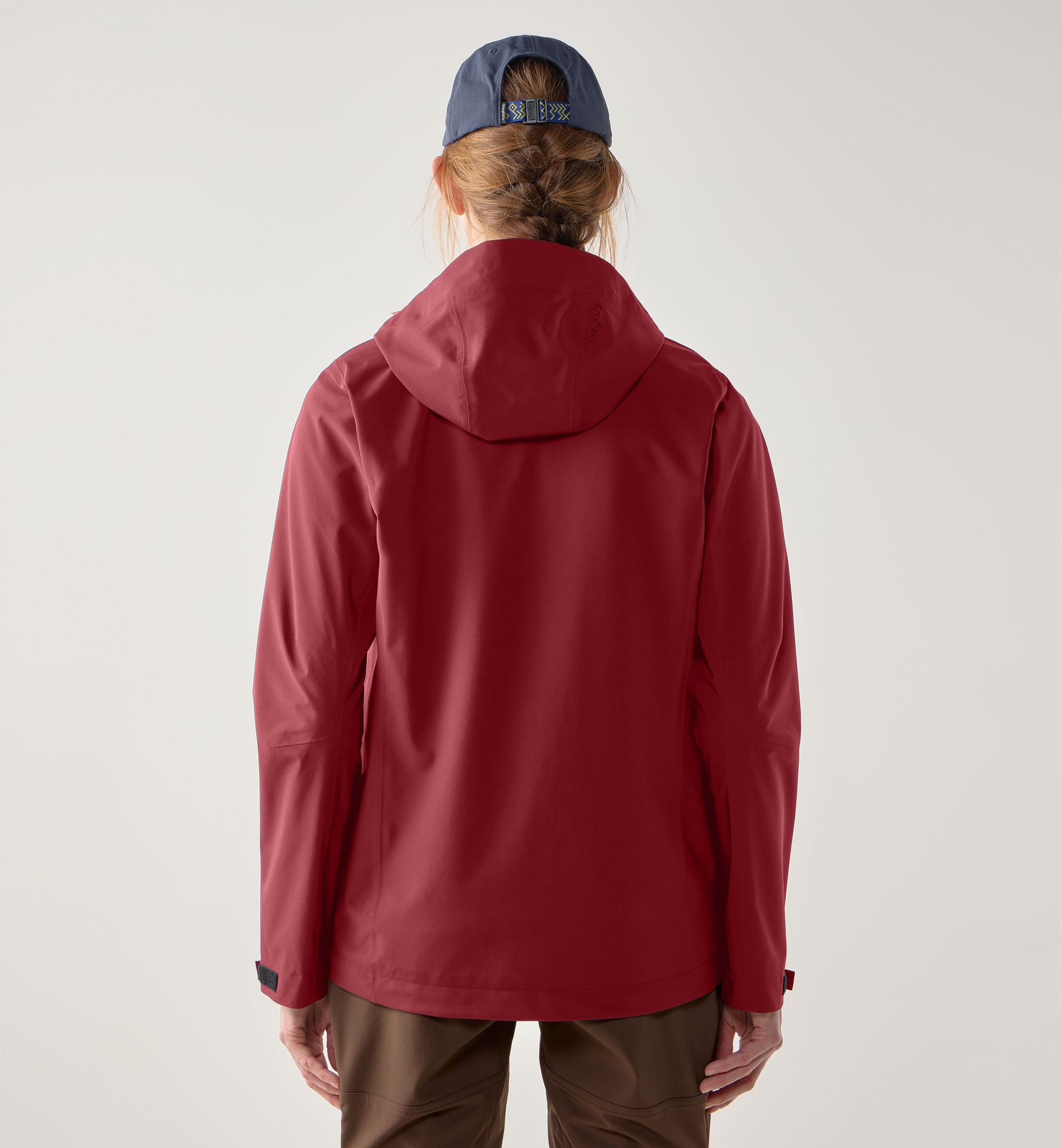 Breeze Proof Jacket Women Carmine Red