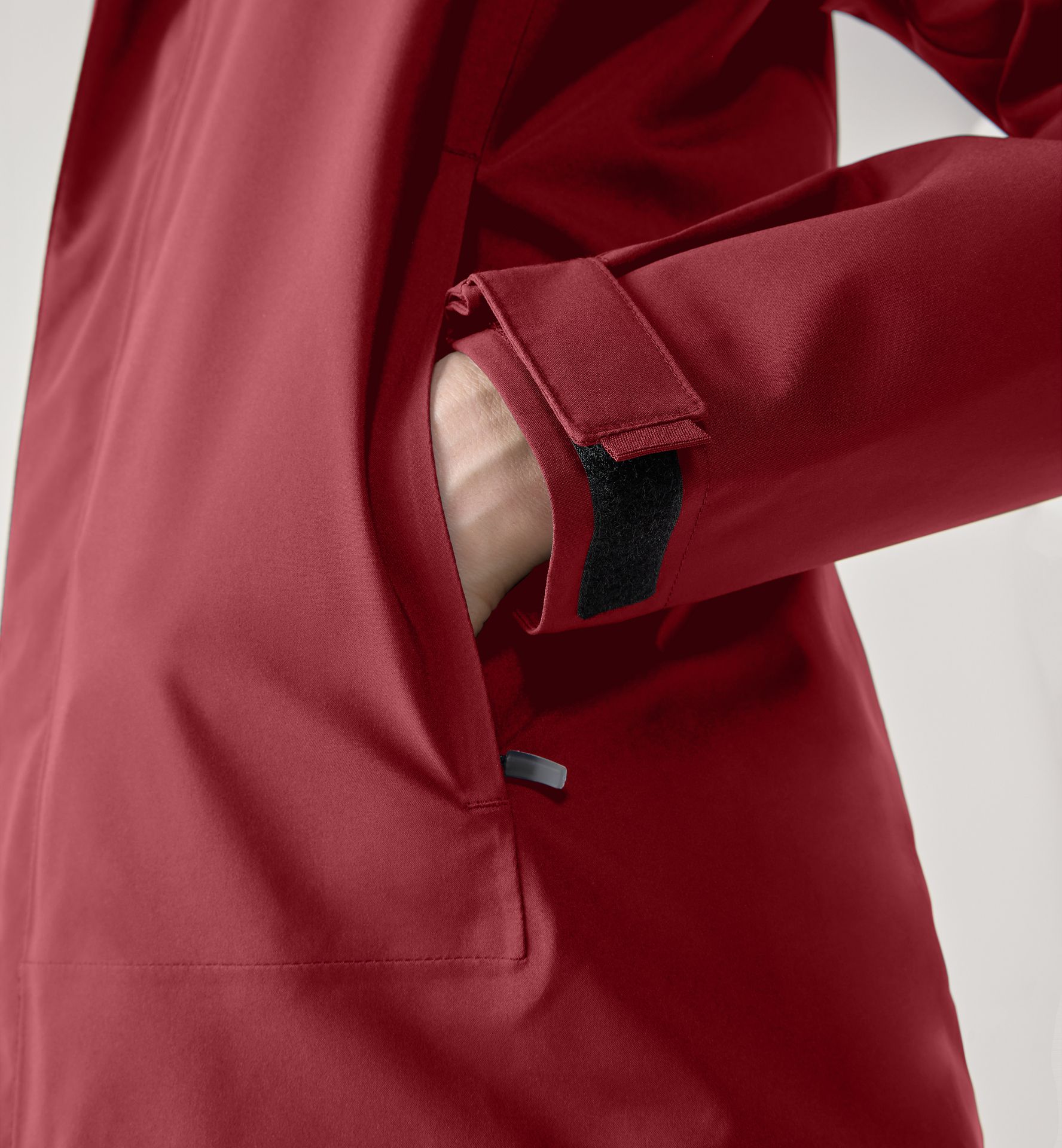 Breeze Proof Jacket Women Carmine Red