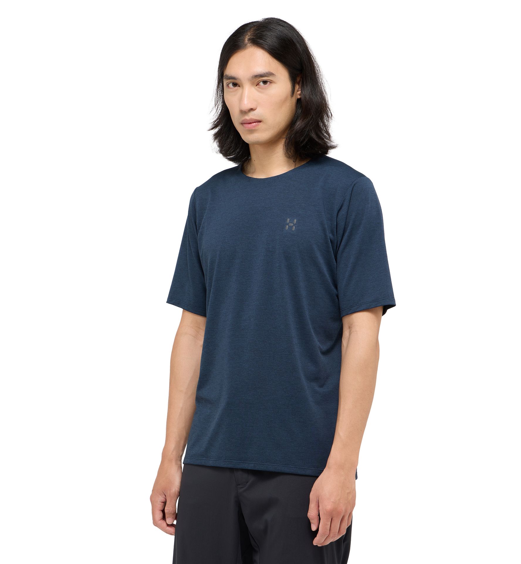 L.I.M Ridge Tee Men Tarn Blue