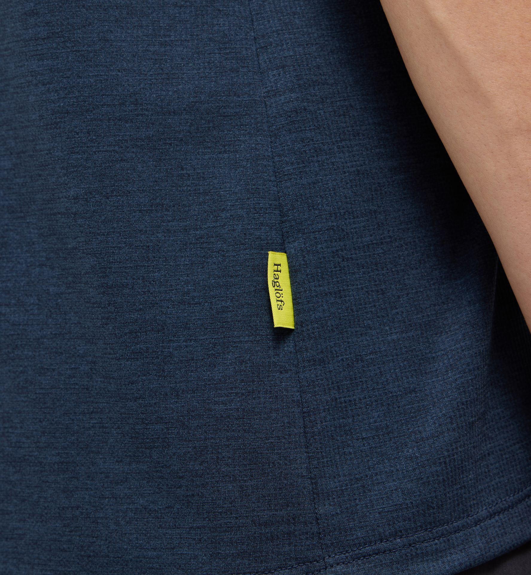 L.I.M Ridge Tee Men Tarn Blue