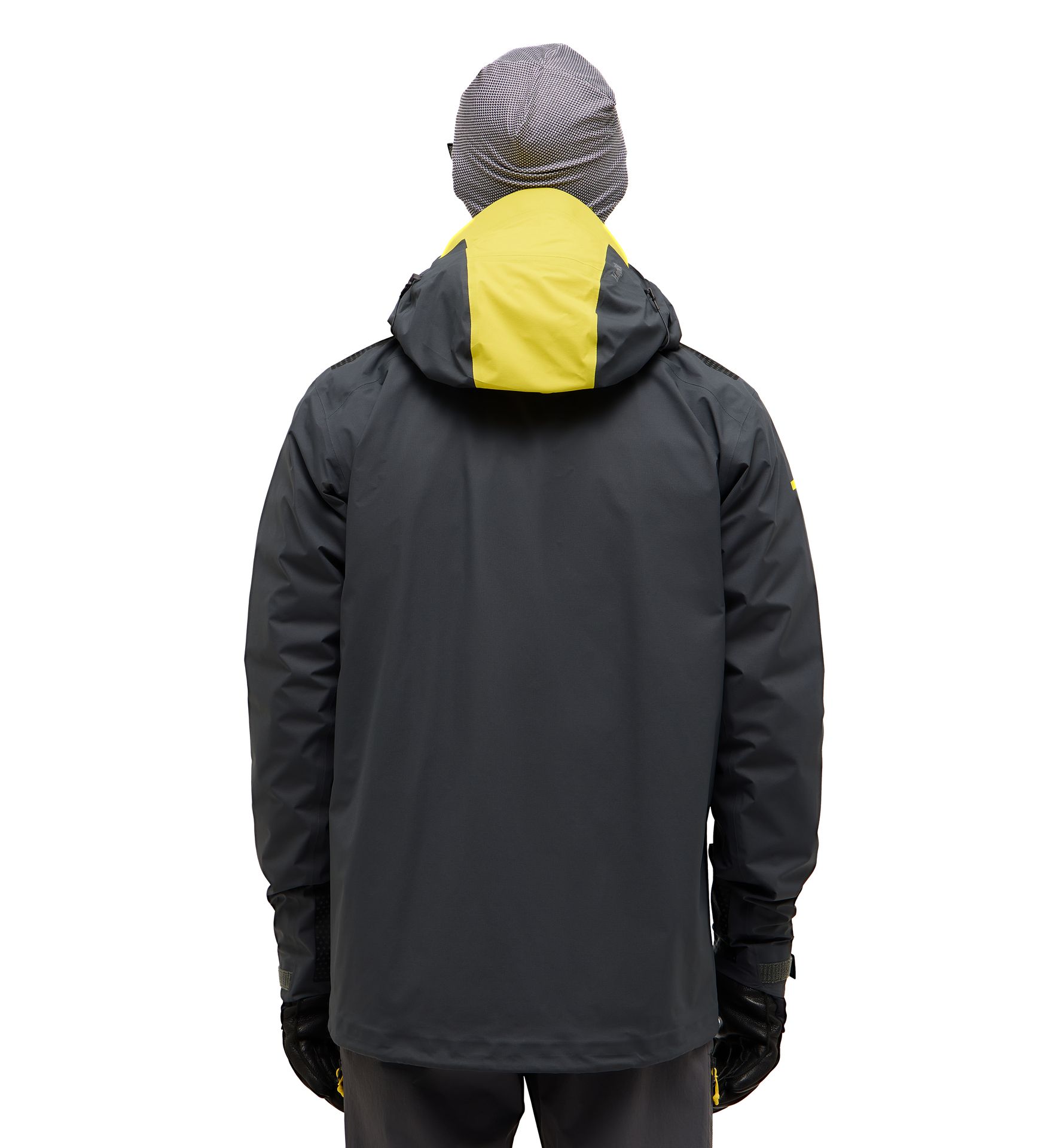L.I.M ZT II GTX Jacket Men Magnetite/Tech Yellow