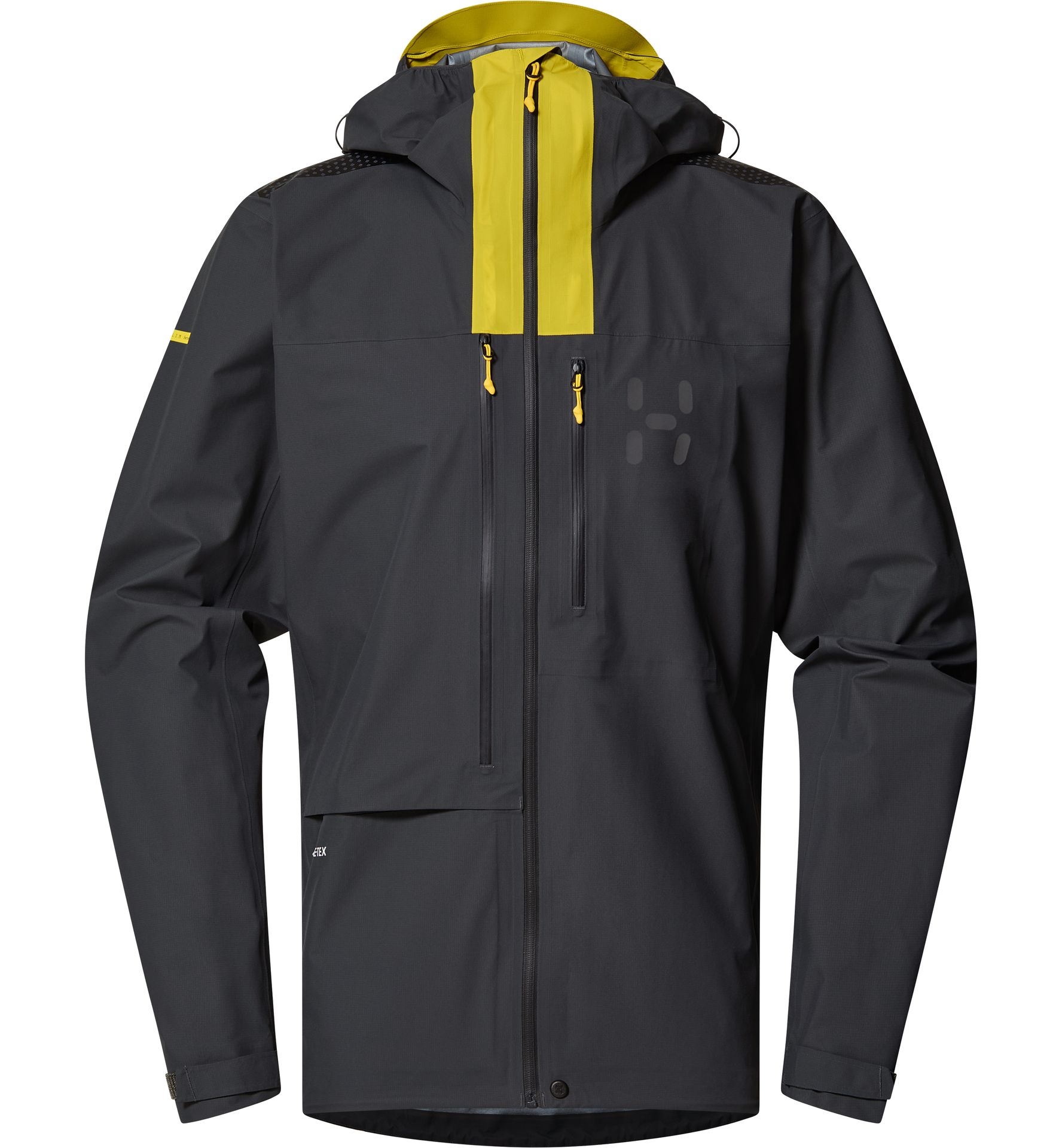L.I.M ZT II GTX Jacket Men Magnetite/Tech Yellow
