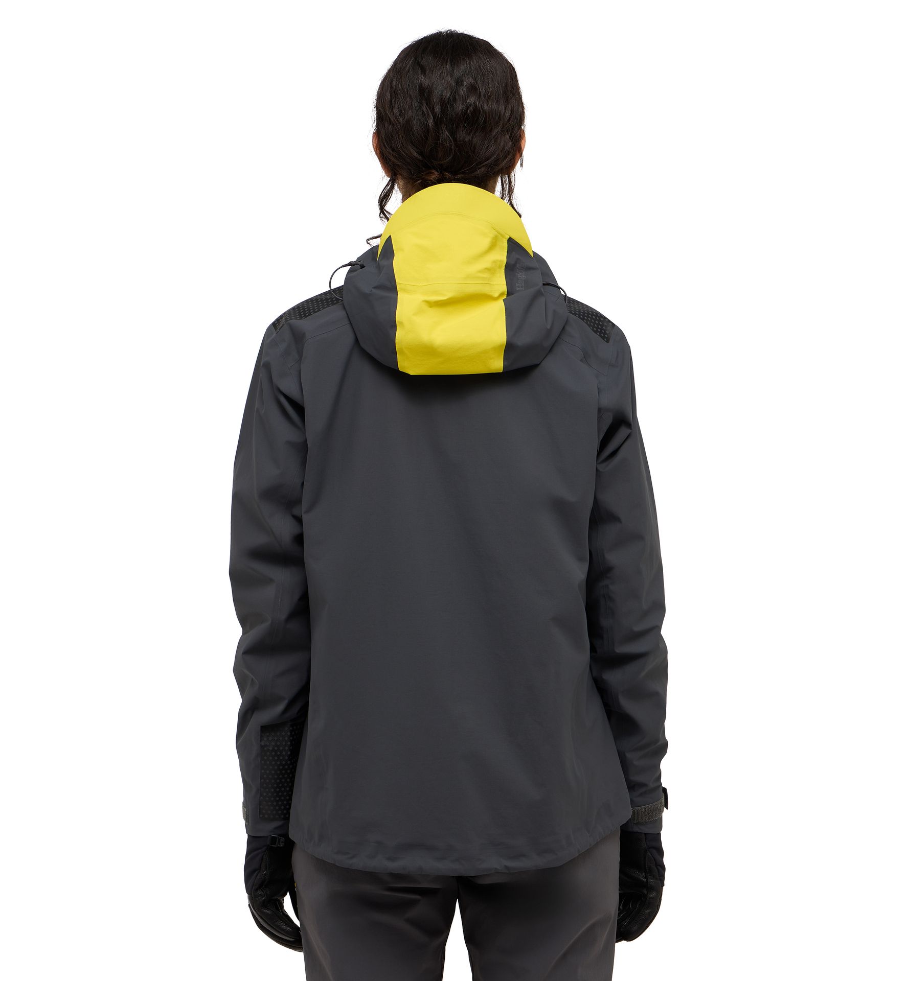L.I.M ZT II GTX Jacket Women Magnetite/Tech Yellow