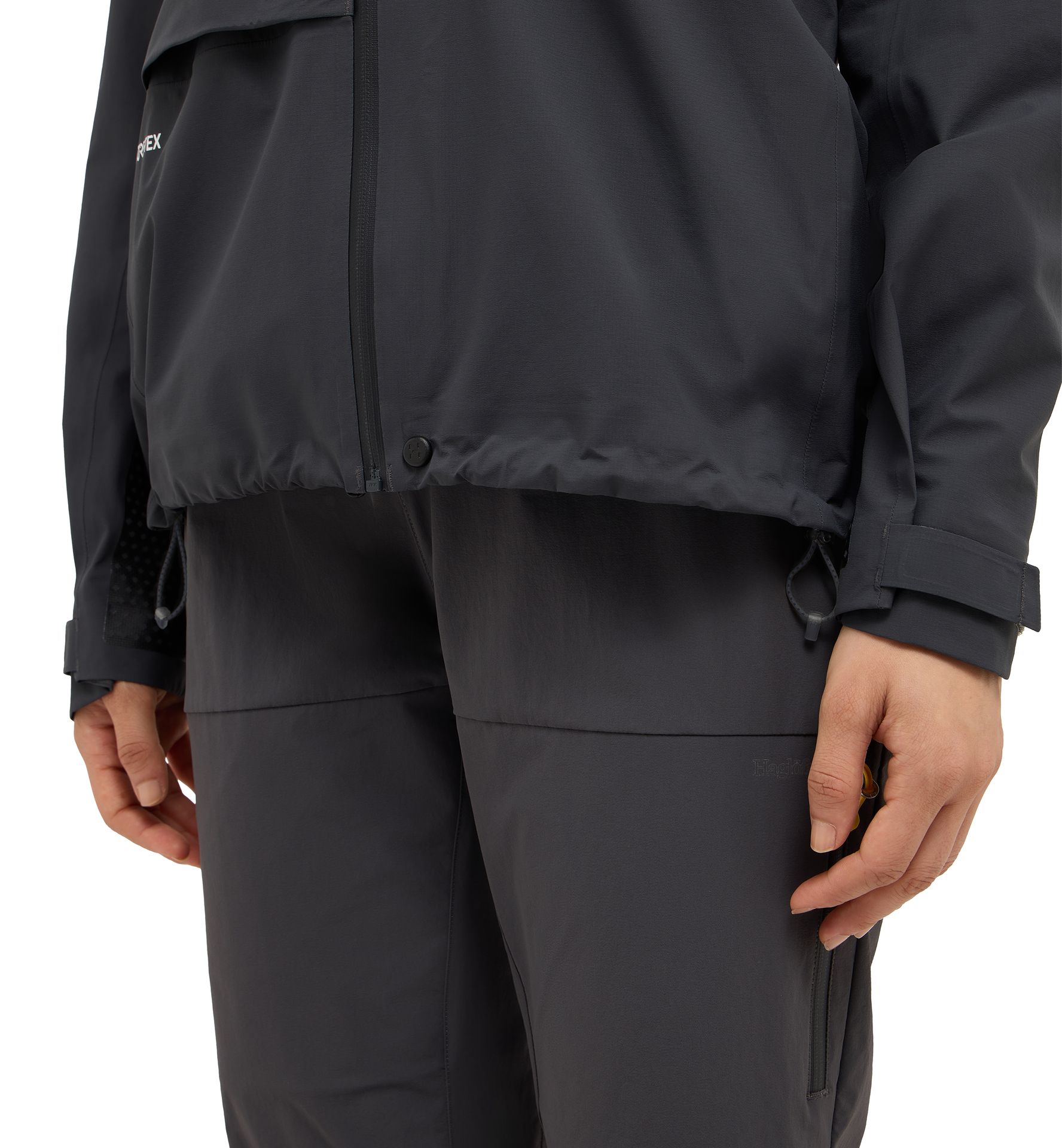 L.I.M ZT II GTX Jacket Women Magnetite/Tech Yellow