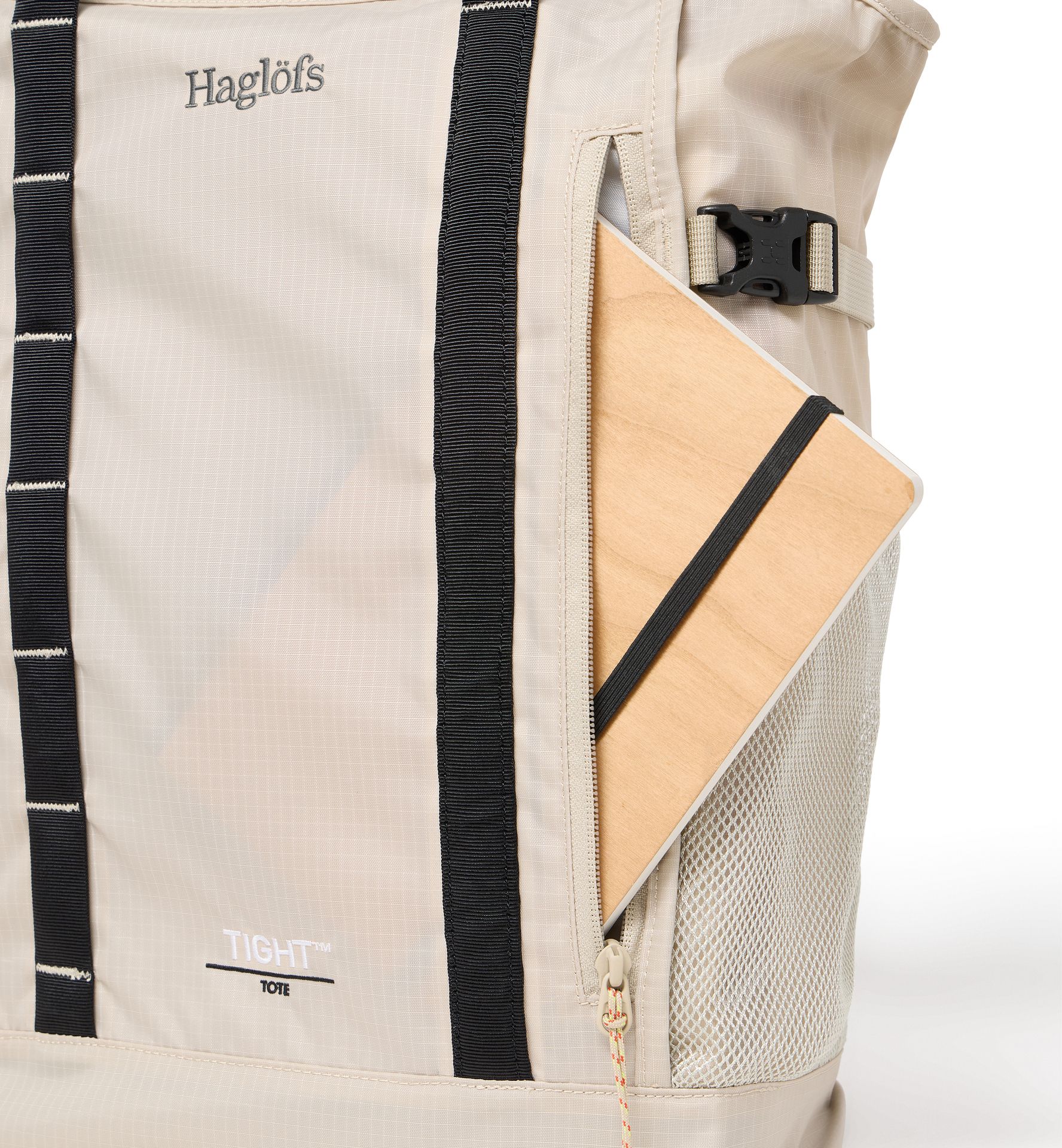 Tight Tote 25 Chalk Beige/True Black
