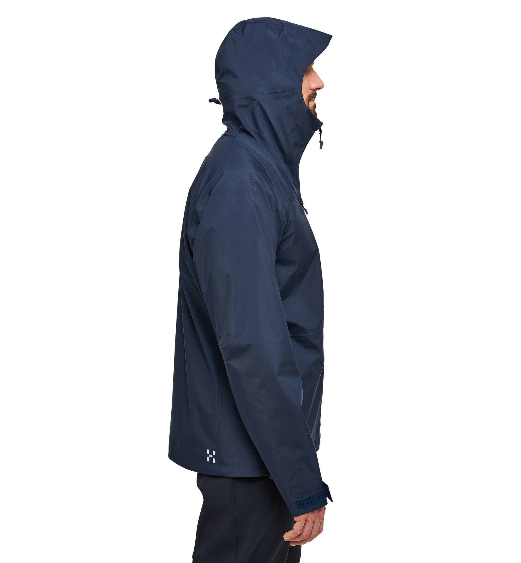 Front Proof Jacket Men Tarn Blue