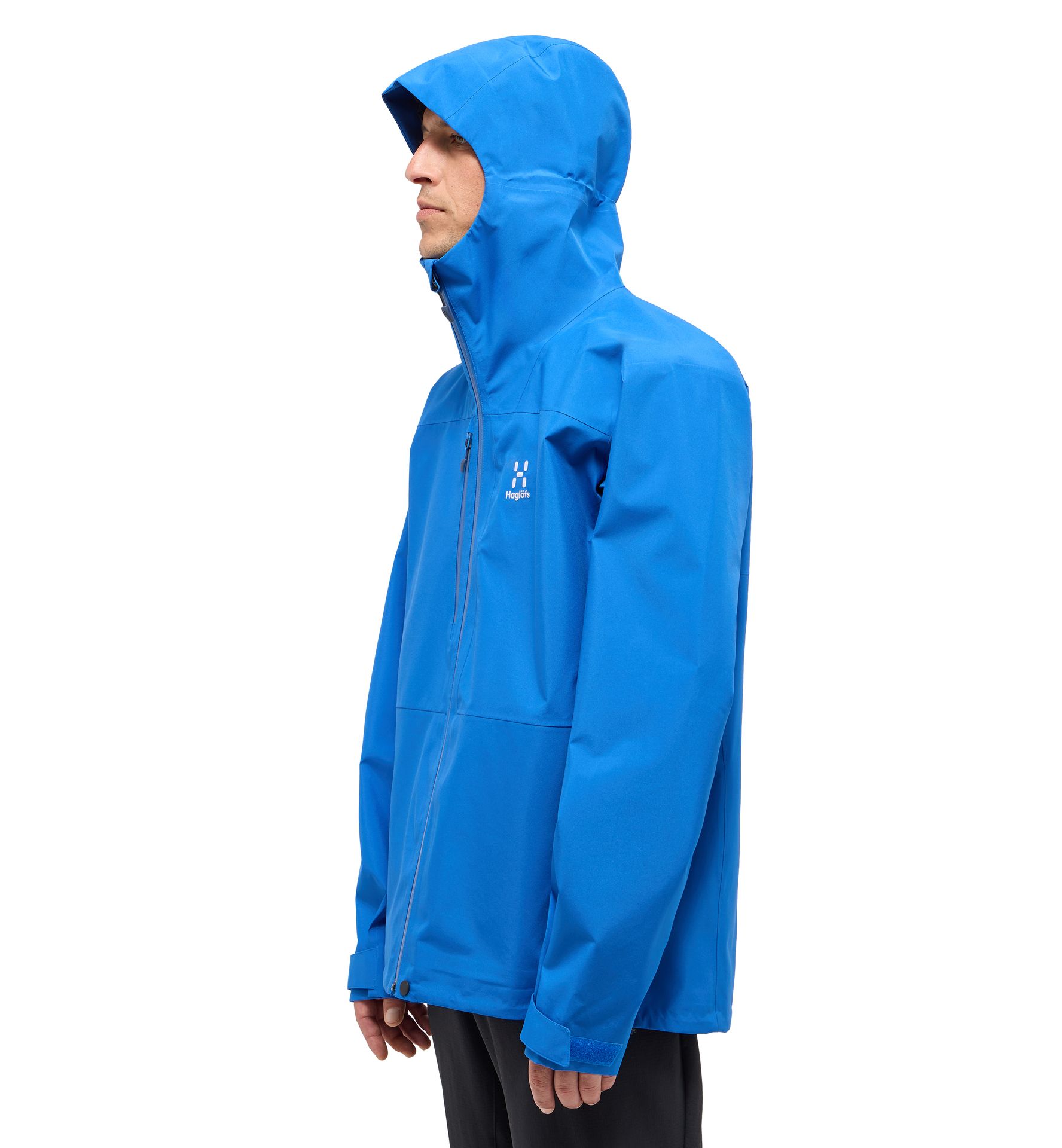 Front Proof Jacket Men Electric Blue