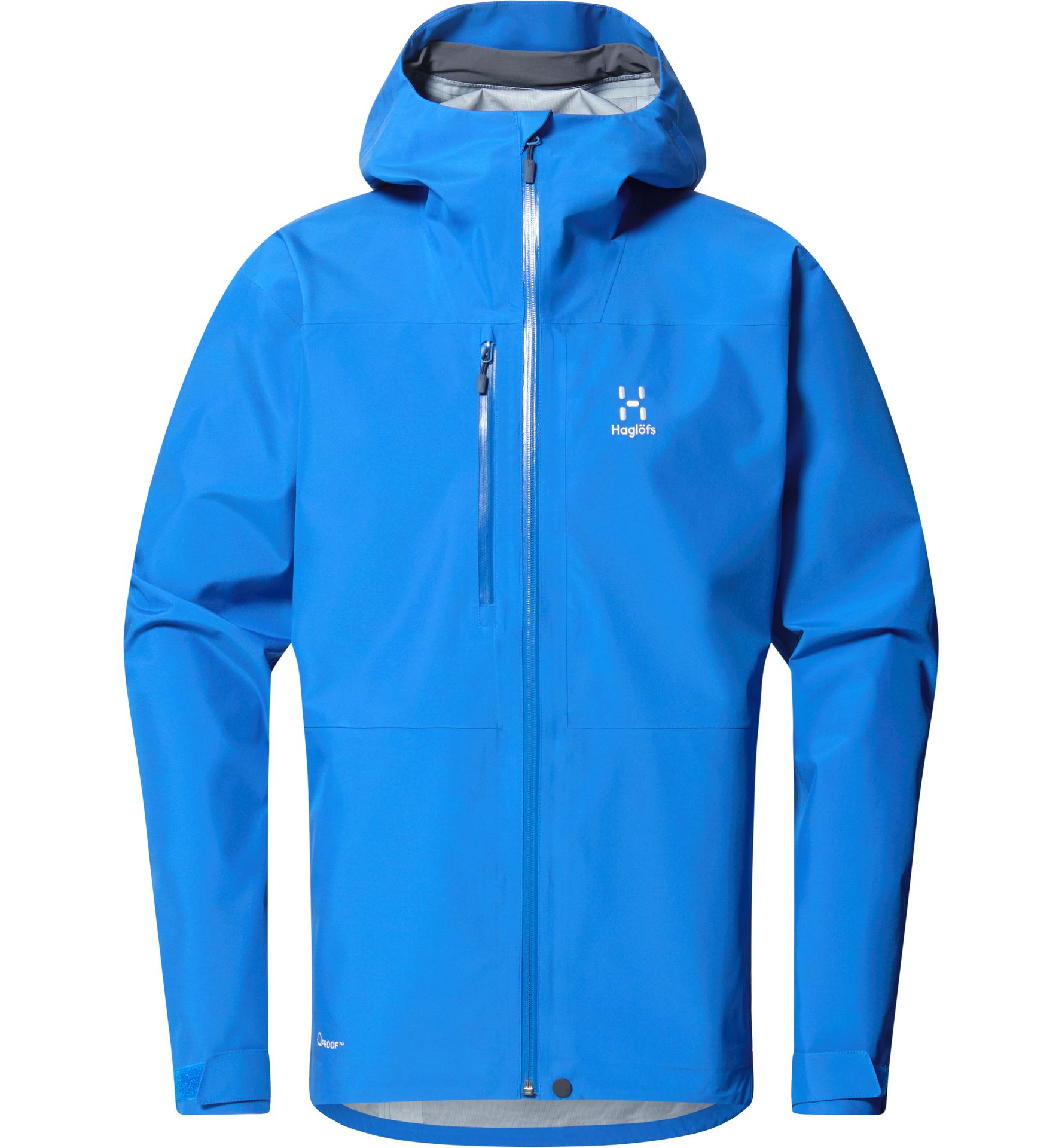 Front Proof Jacket Men Electric Blue