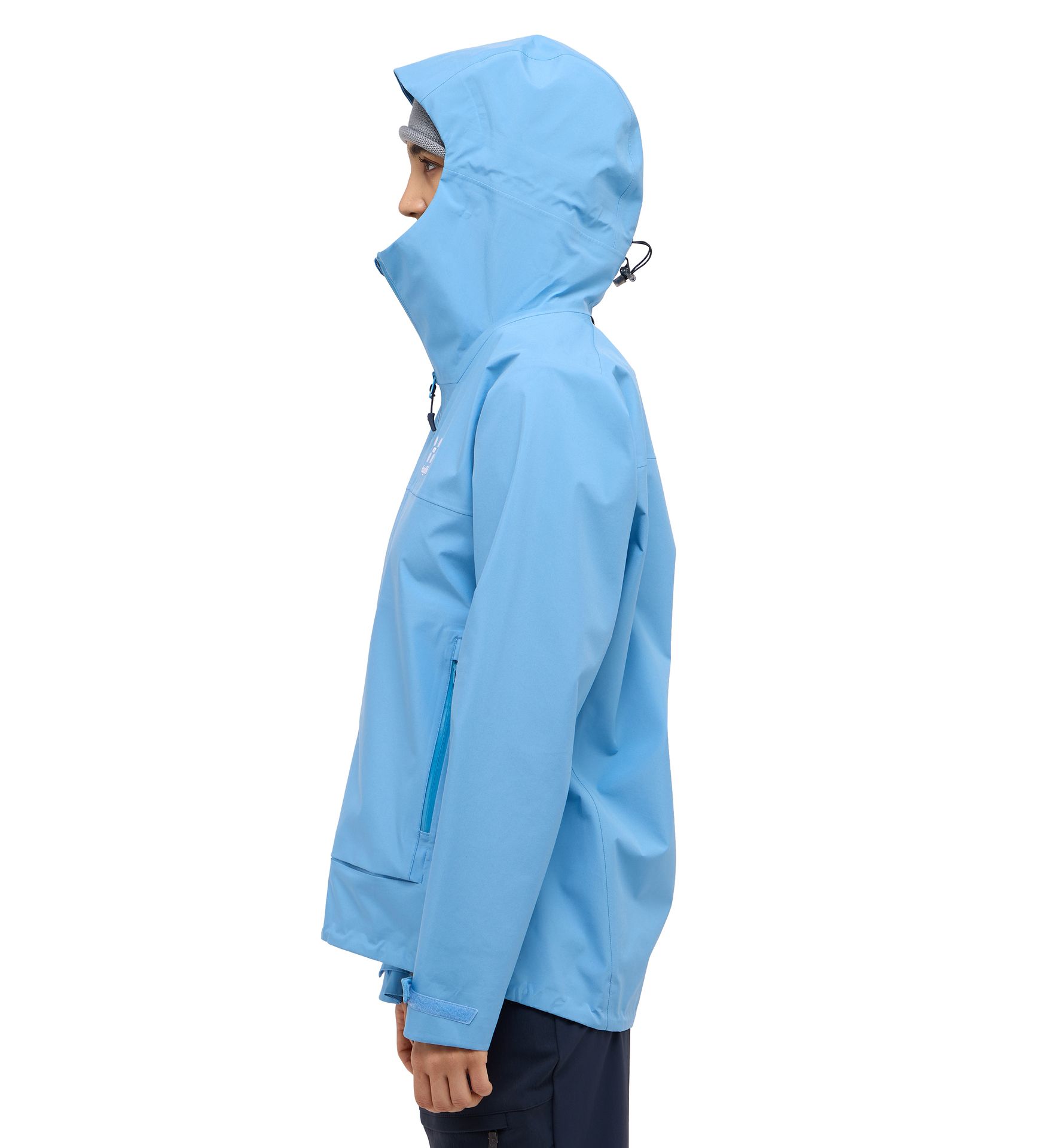 Front Proof Jacket Women Sky Blue