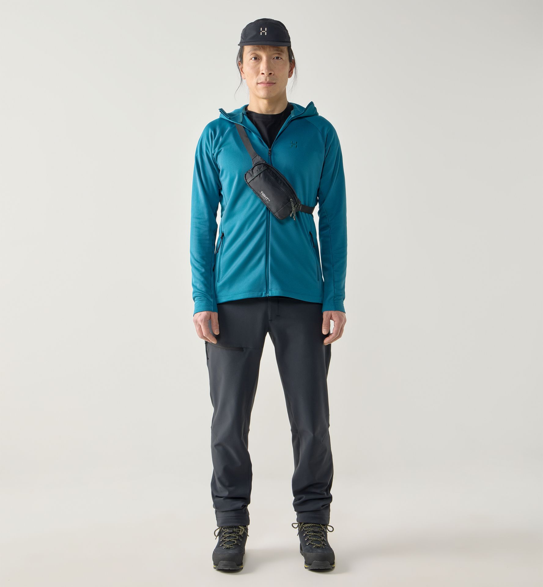 Korp Mid Hood Men Deep Teal