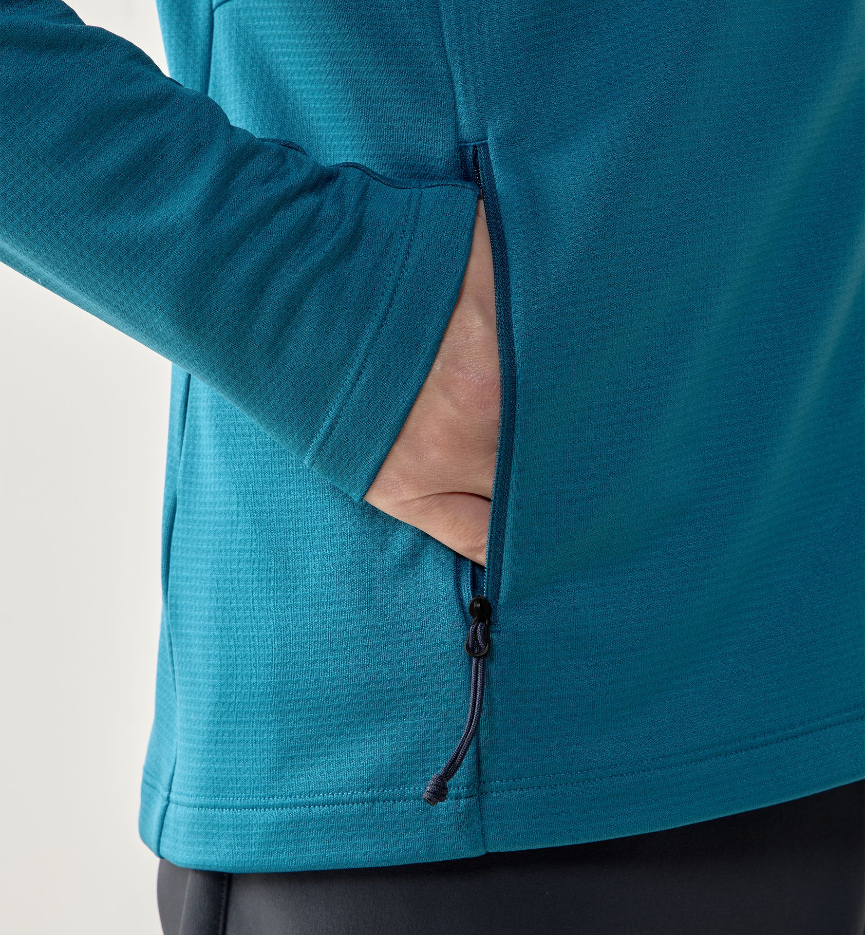 Korp Mid Hood Men Deep Teal