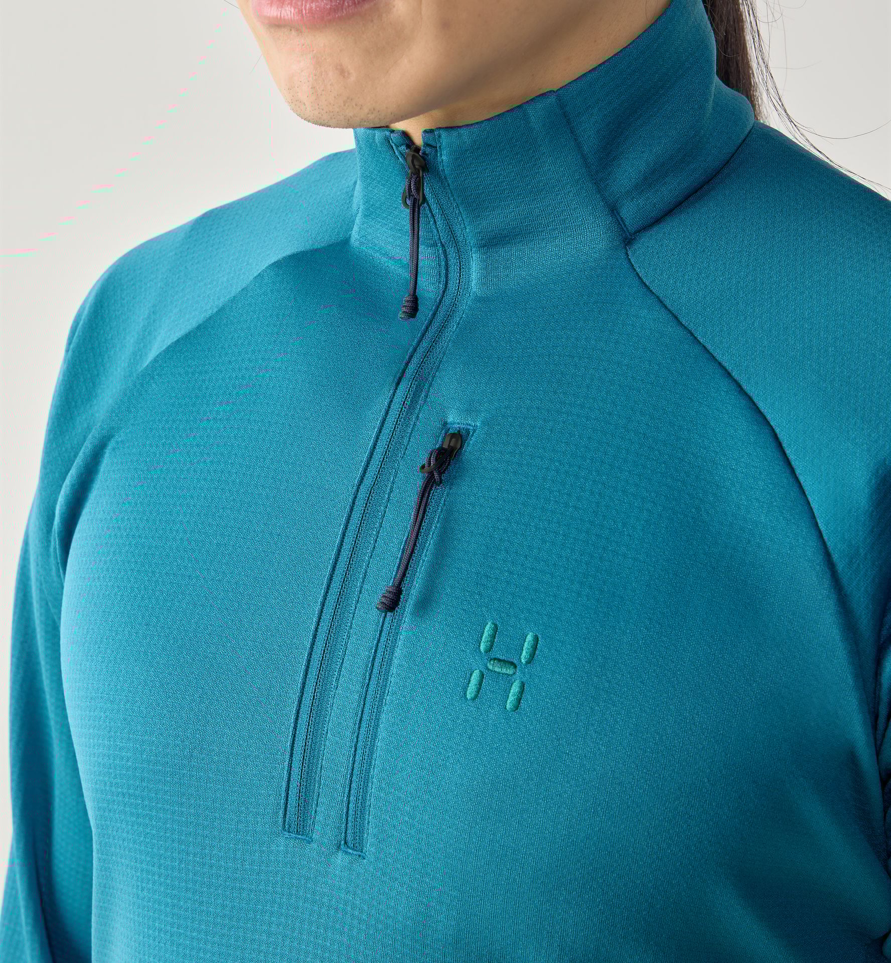 Korp Mid Halfzip Men Deep Teal