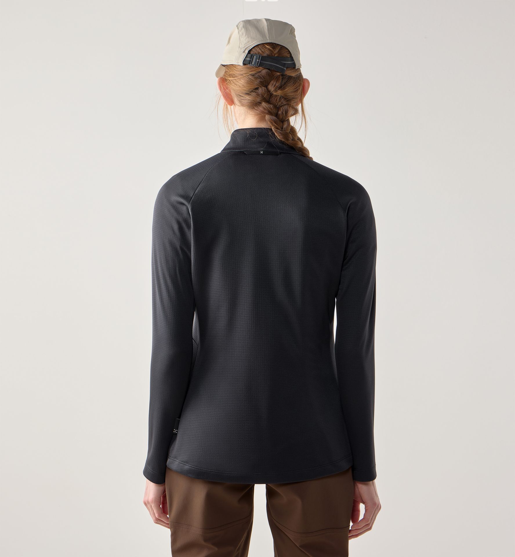 Korp Mid Halfzip Women True Black