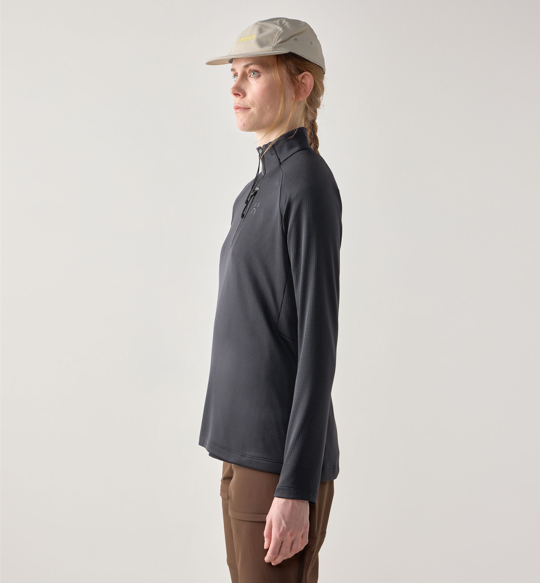 Korp Mid Halfzip Women True Black