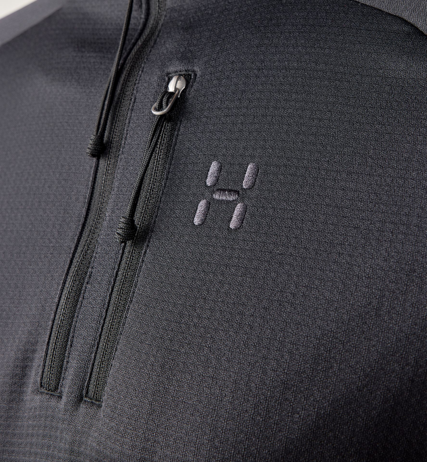 Korp Mid Halfzip Women True Black